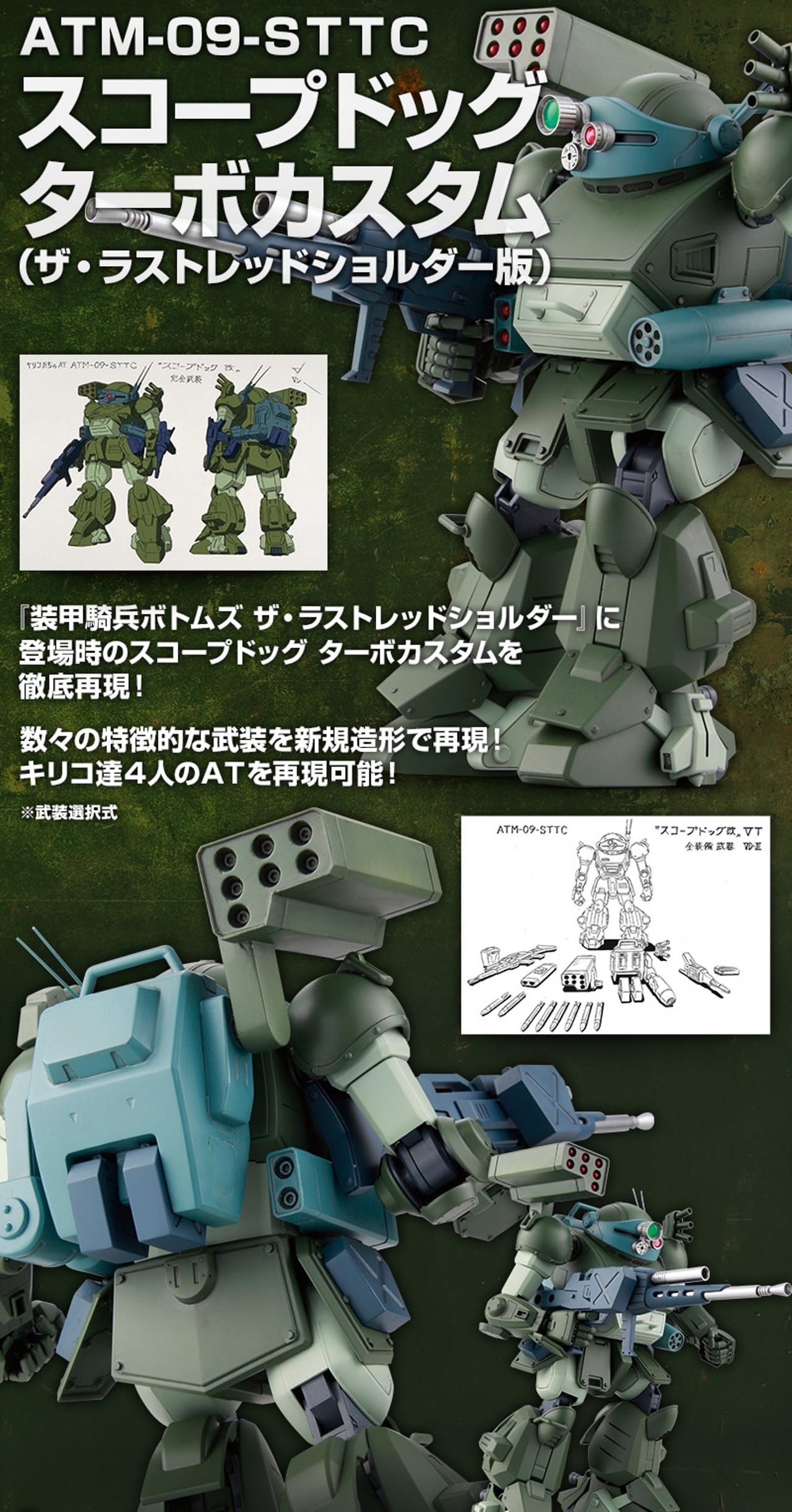 Amazon | BANDAI SPIRITS(バンダイ スピリッツ) 装甲騎兵ボトムズ 1/20