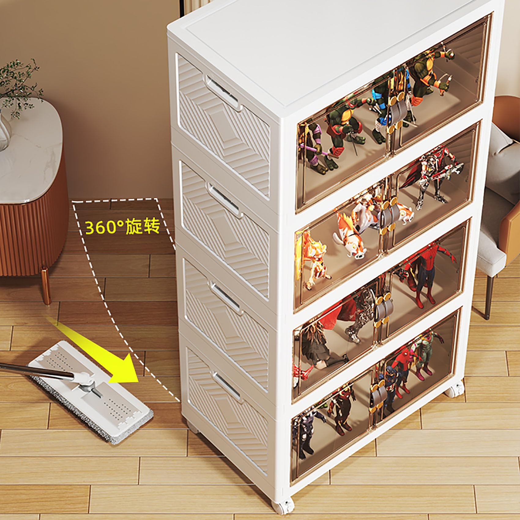 Amazon.co.jp: Hoixin コレクションケースフ ガラスケース