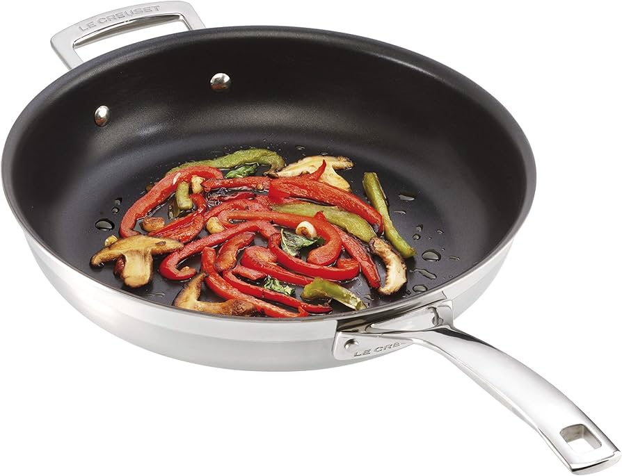 Amazon | LE CREUSET トリプライ ステンレススチール ノンスティック