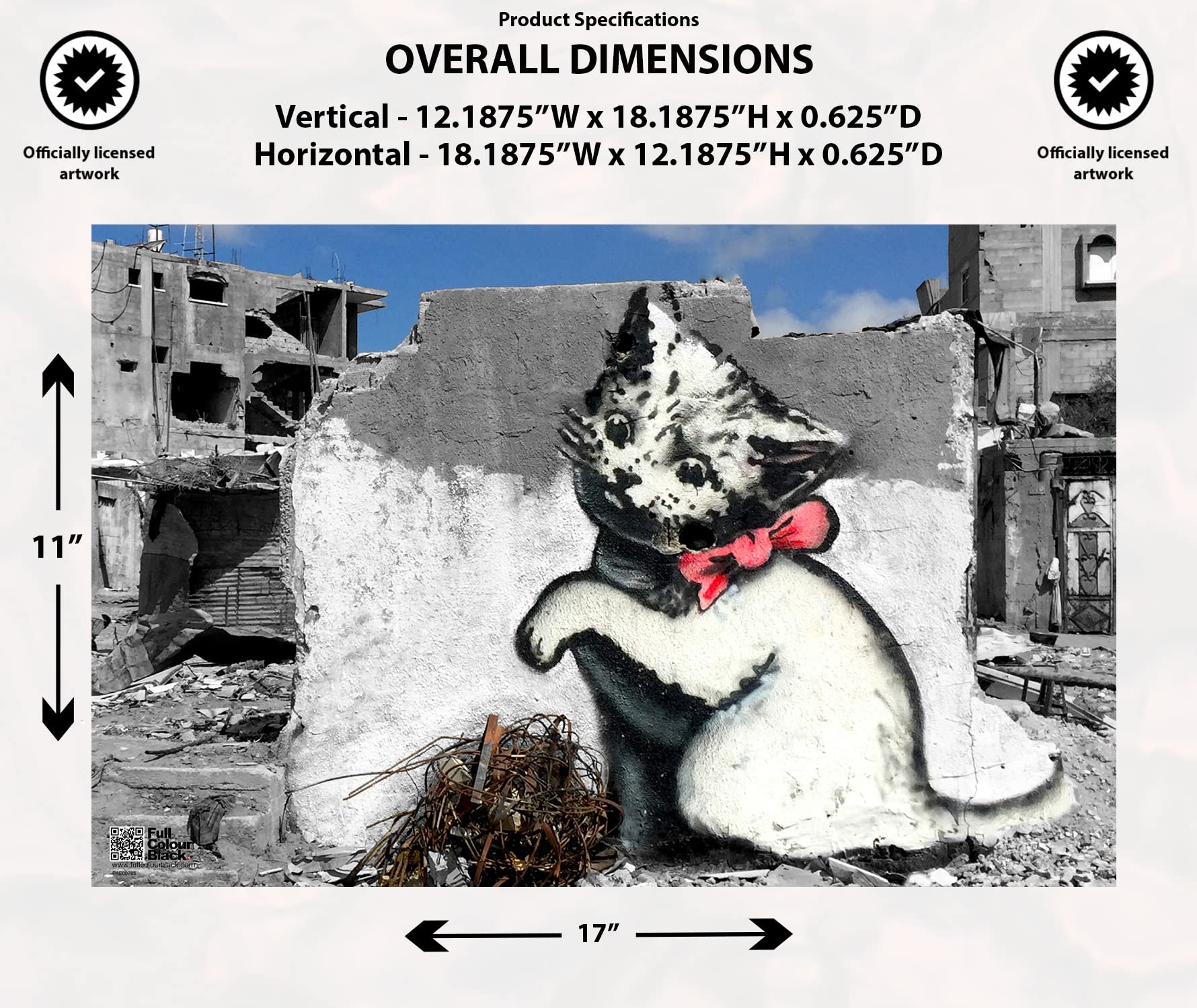 ネコ・バーク グラフィティー ストリートアート バンクシー バリー