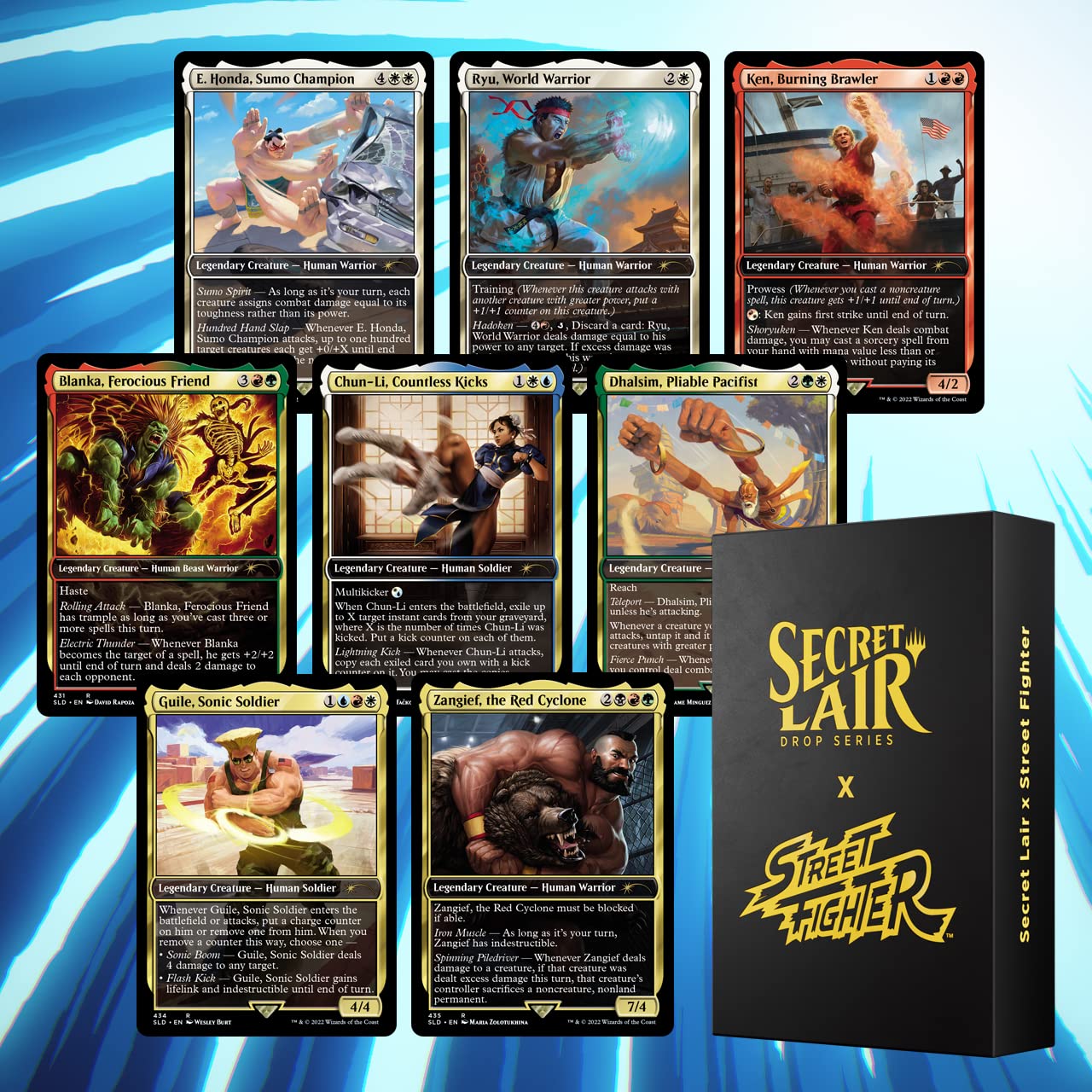 Amazon.com: Magic TCG The Gathering Secret Lair: x Street Fighter
