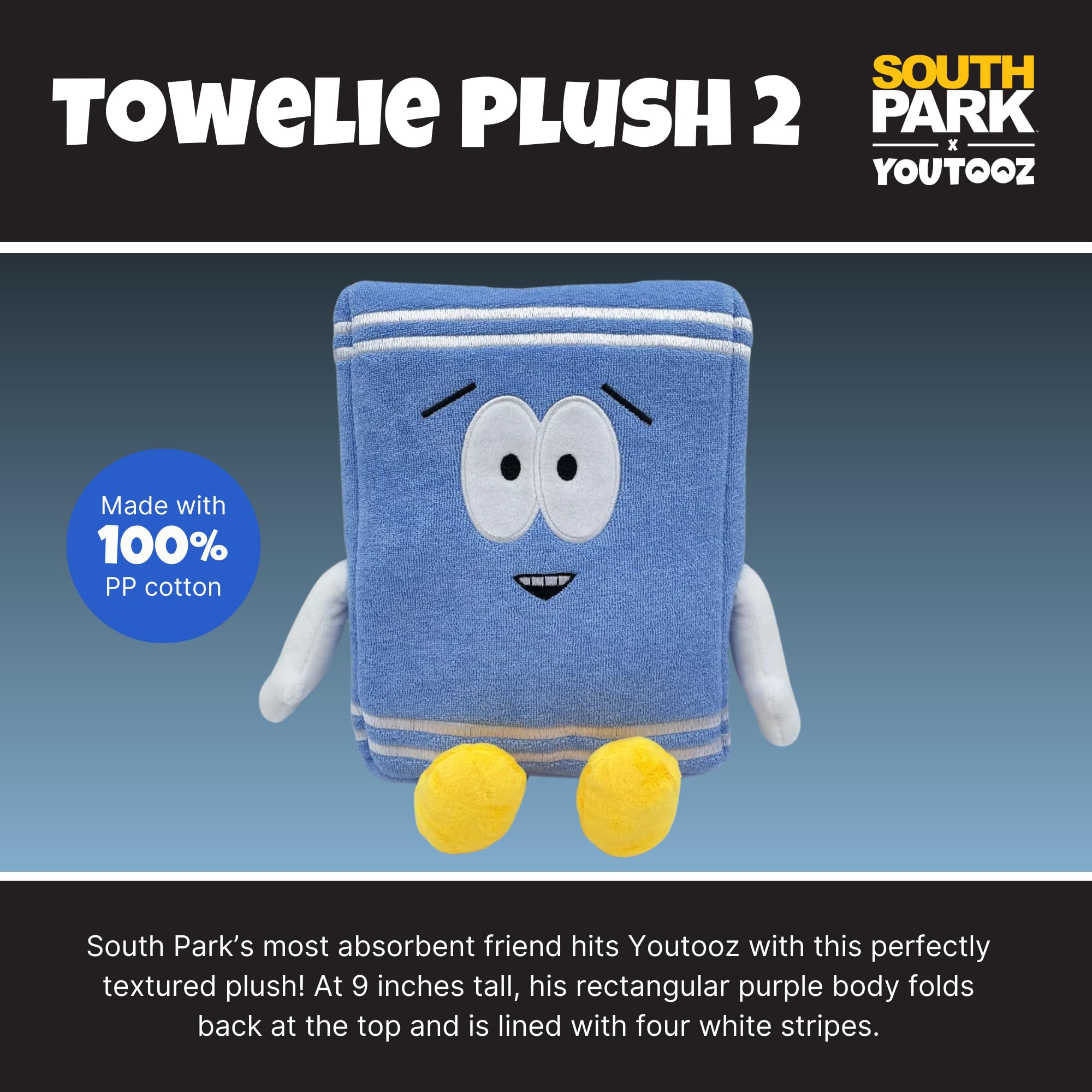 Amazon.com: Youtooz Towelie Plush #2 9in, South Park Collectible