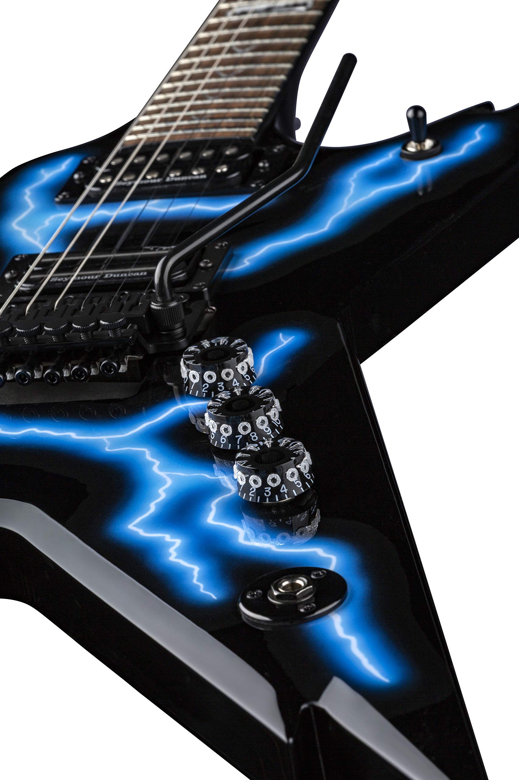 Amazon.com: Dean Dimebag Razorback Lightning Electric Guitar