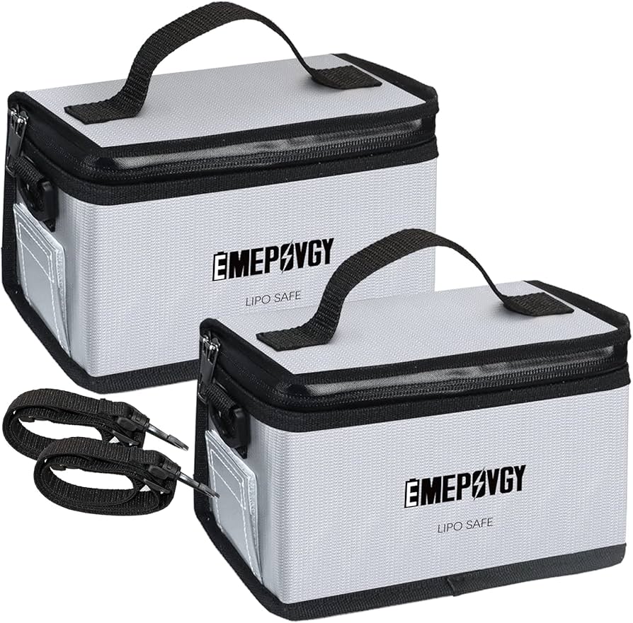 Amazon.co.jp: バッテリー セーフティーバッグ 耐火バッグ 防爆難燃