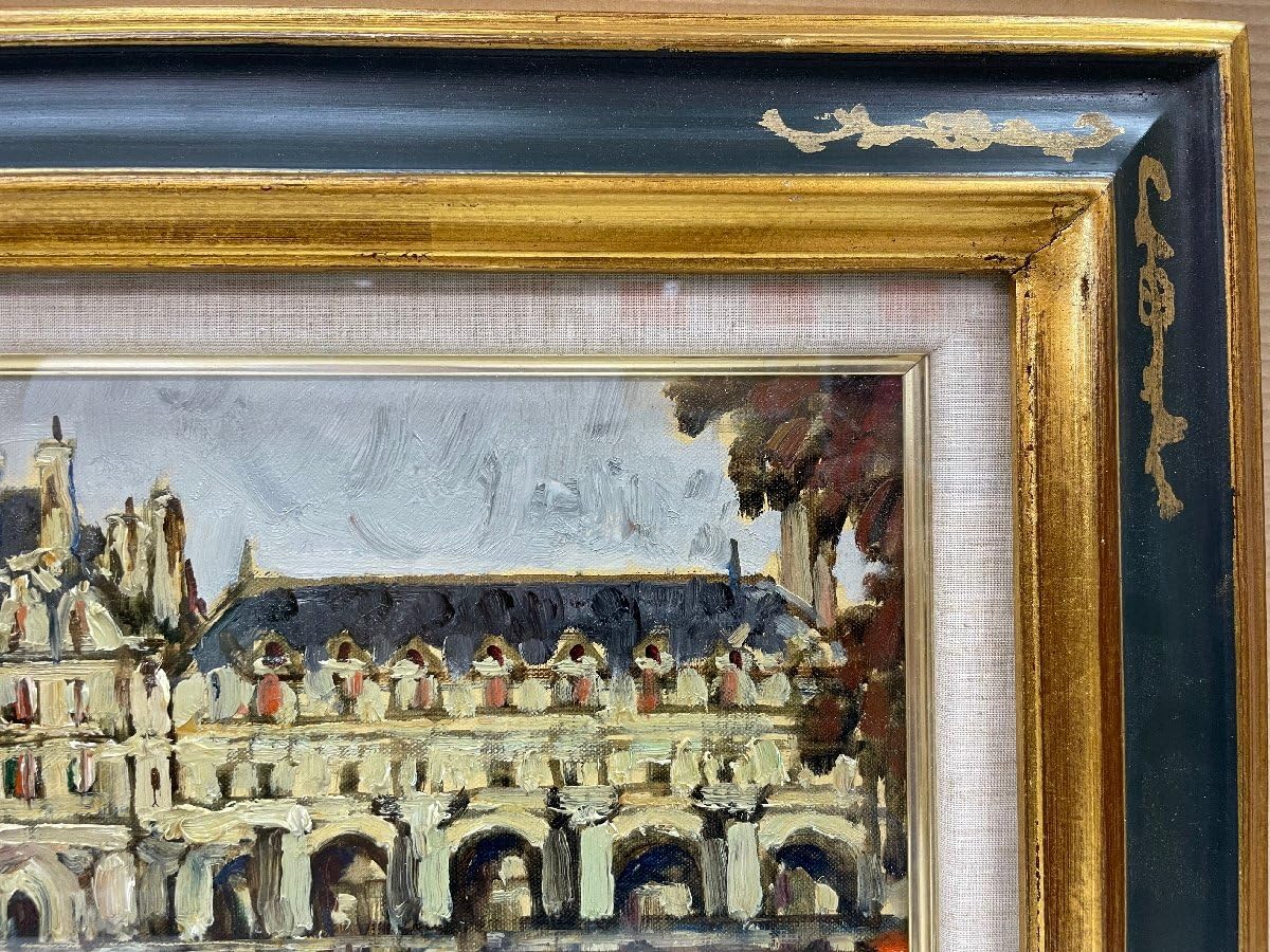 ☆ 境 肇 ☆「サンゴ草」油絵 F4号 新品額！ ☆ 境 肇 ☆「サンゴ草