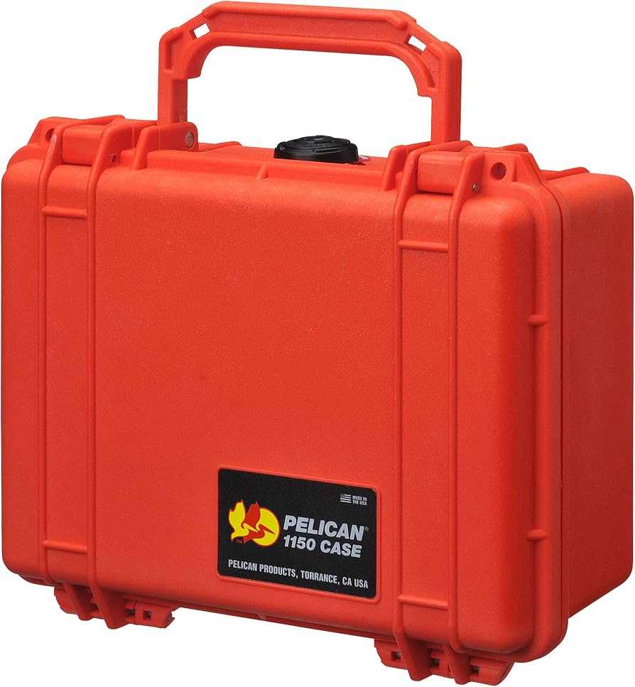 Amazon | PELICAN(ペリカン) 小型防水ハードケース 1150HK オレンジ