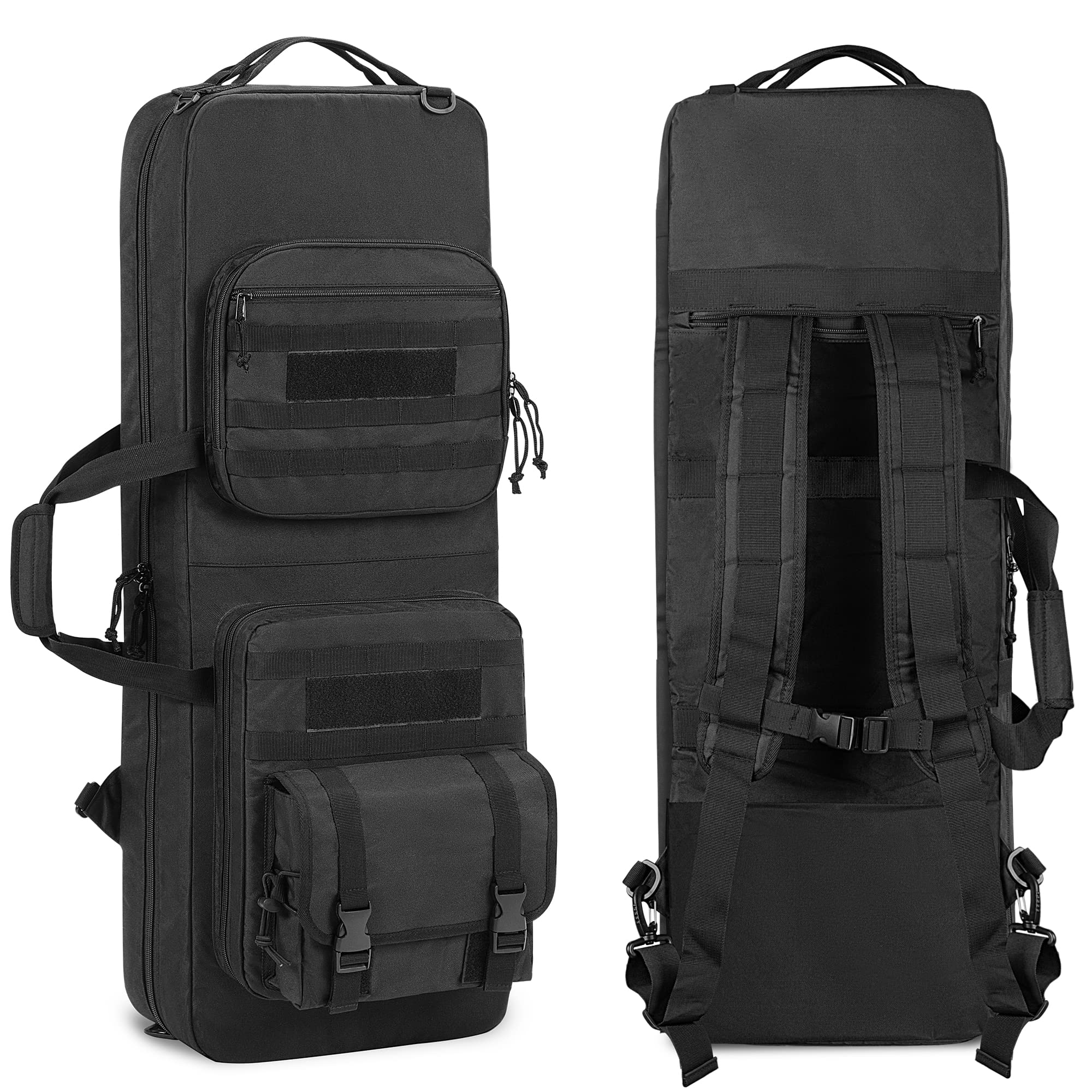 Amazon.co.jp: DSLEAF ガンケース リュック 2丁収納 36インチ/90cm対応