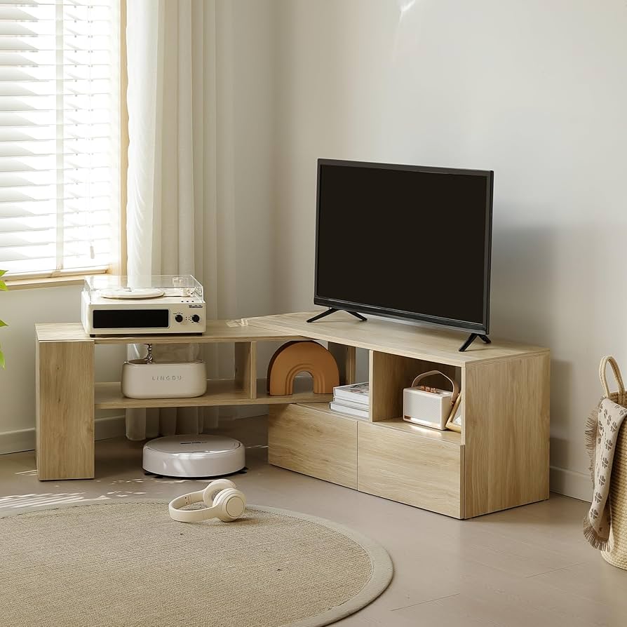 Amazon｜テレビ台 伸縮 ローボード【幅95～169cm・角度自由】コーナー