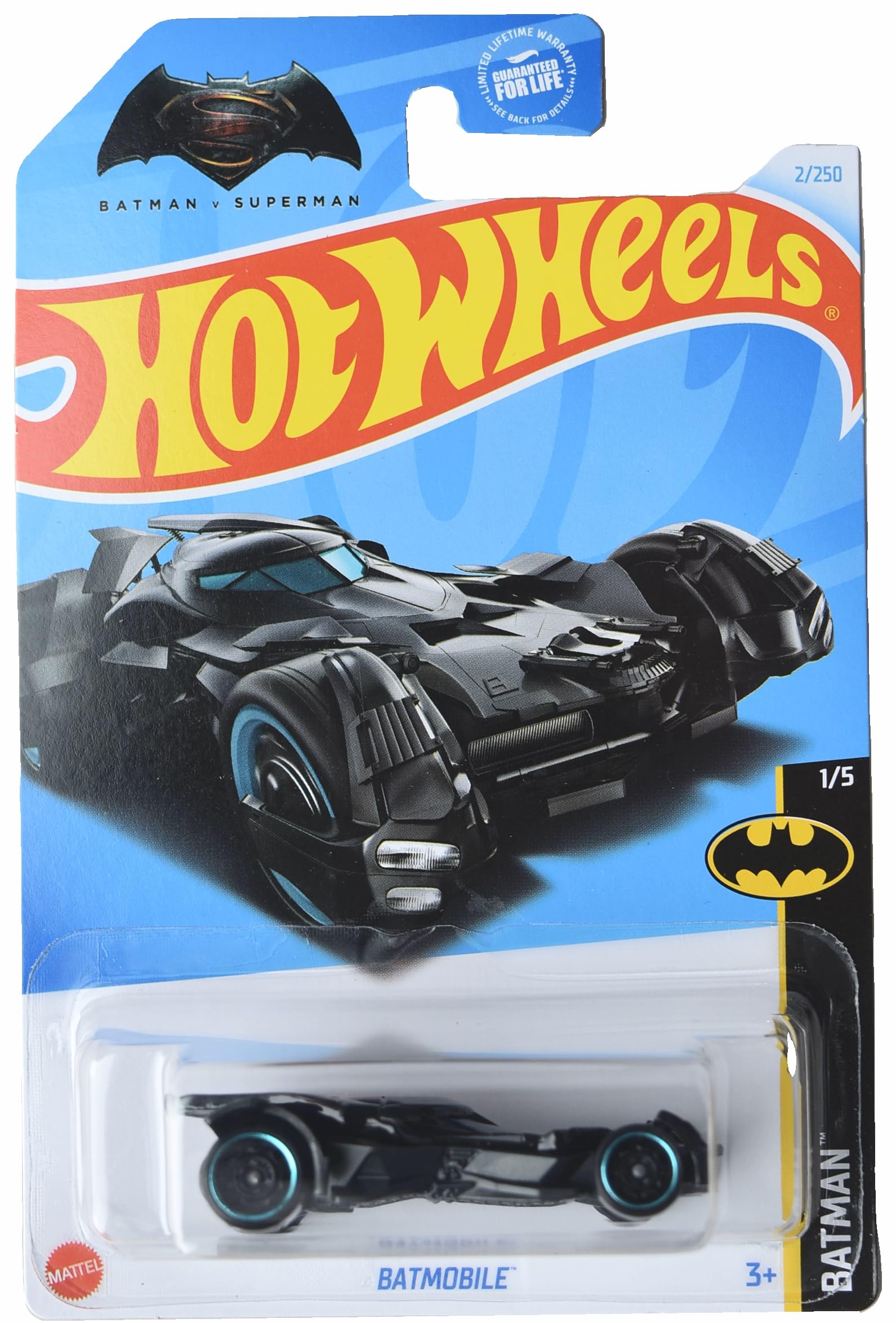 Amazon.co.jp: Mattel Hot Wheels Batmobile, Batman 1/5 [Batman v