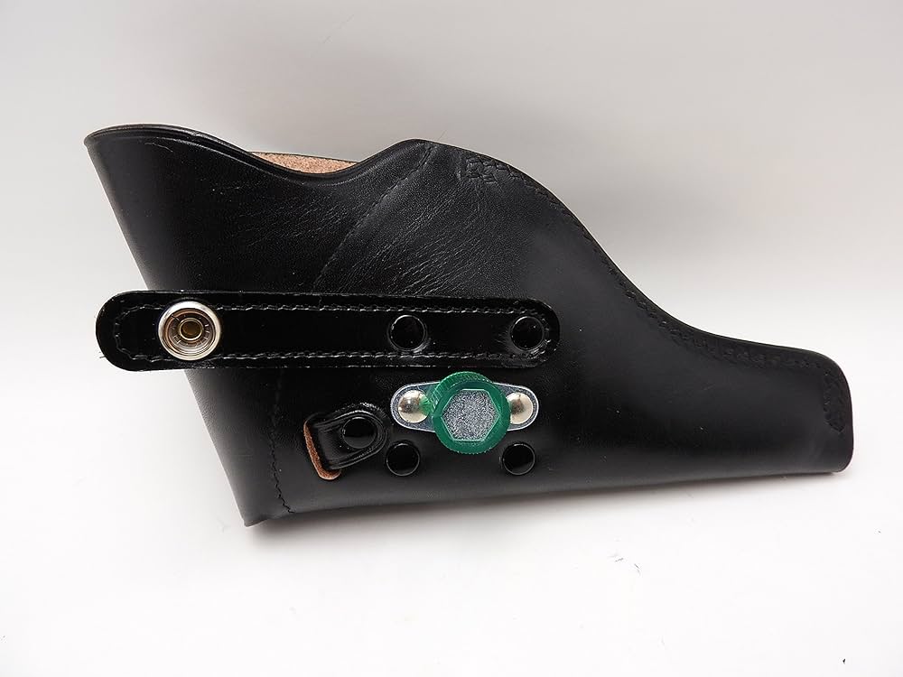 Amazon.co.jp: J-Police 本革製ホルスター 黒 警察 サクラ ニュー