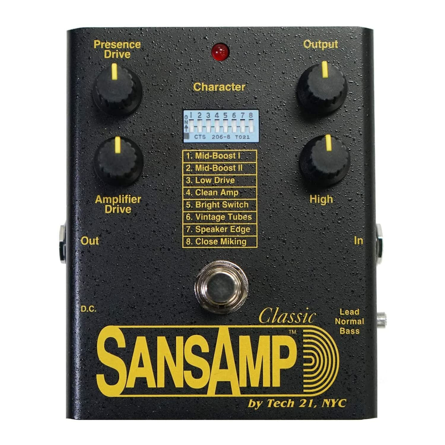 Amazon | SansAmp 【国内正規品】TECH21 Classic ギター用アナログ
