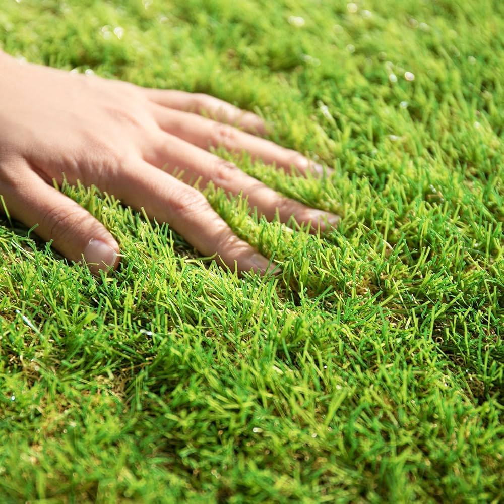 Amazon | モダンデコ 人工芝 ロール 2m×10m 芝丈20mm U字ピン 46本付き