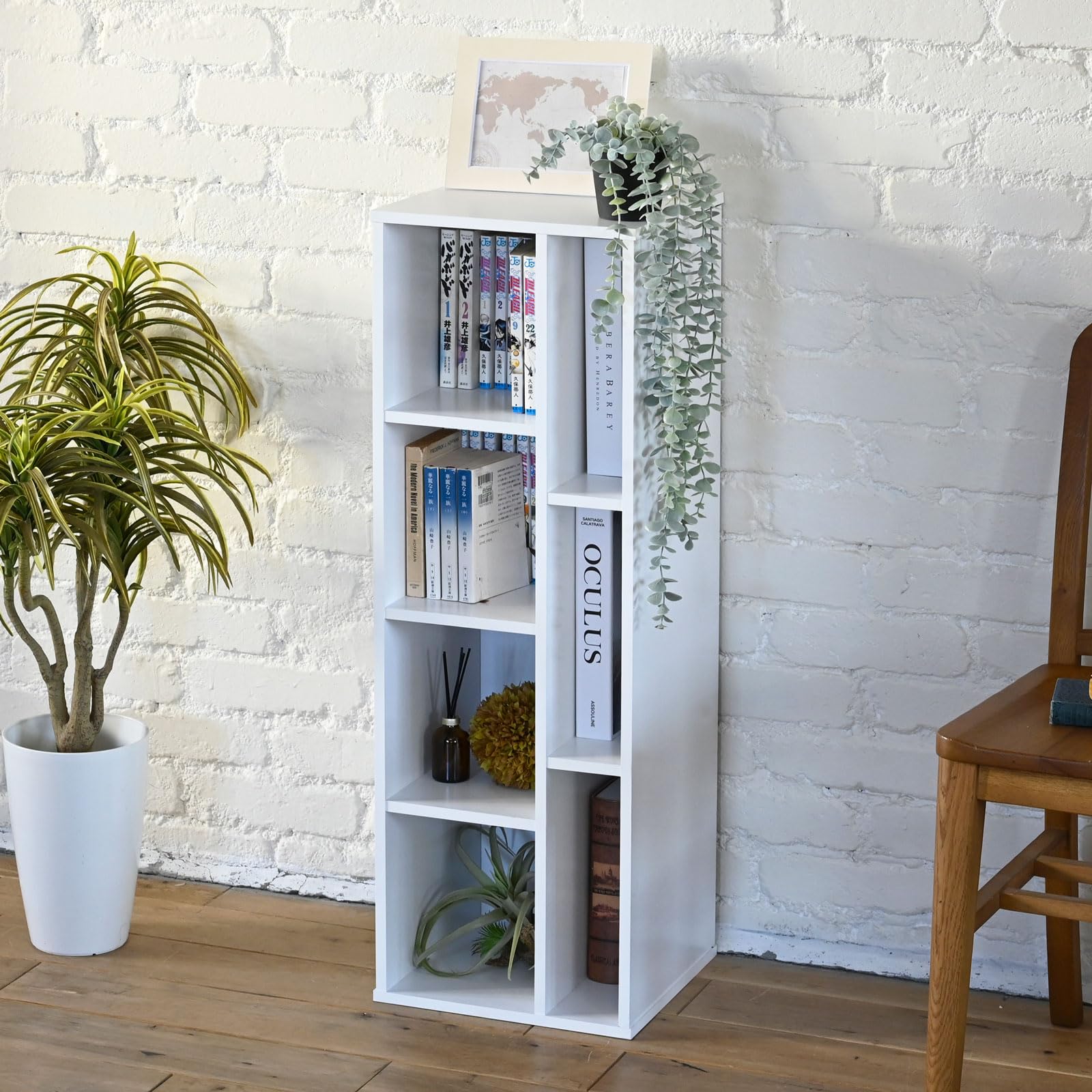 Amazon.co.jp: 山善(YAMAZEN) 棚 ラック 本棚 マガジンラック B5対応