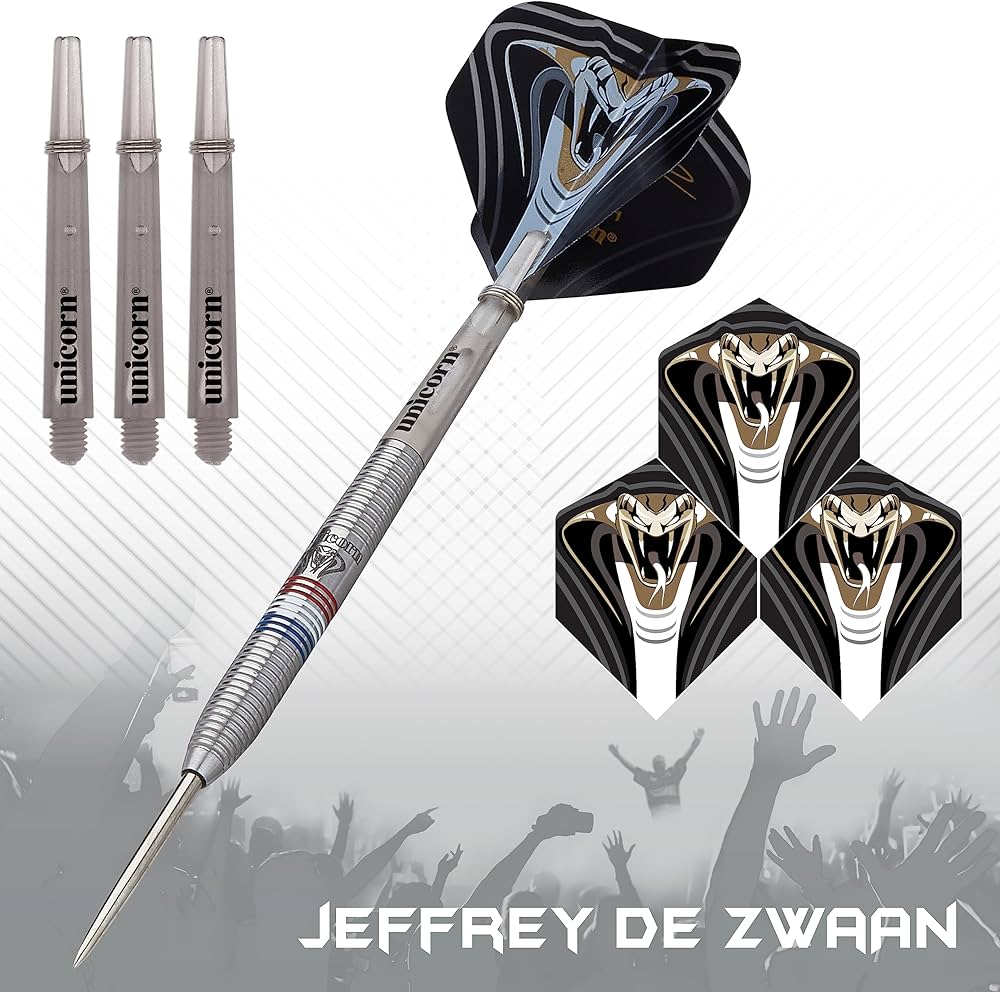 Amazon.co.jp: Unicorn Jeffrey de Zwaan Maestro Phase 2 90% ダーツ