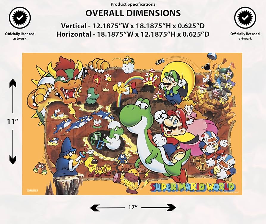 Amazon.co.jp: ピラミッドアメリカ スーパーマリオ ポスター