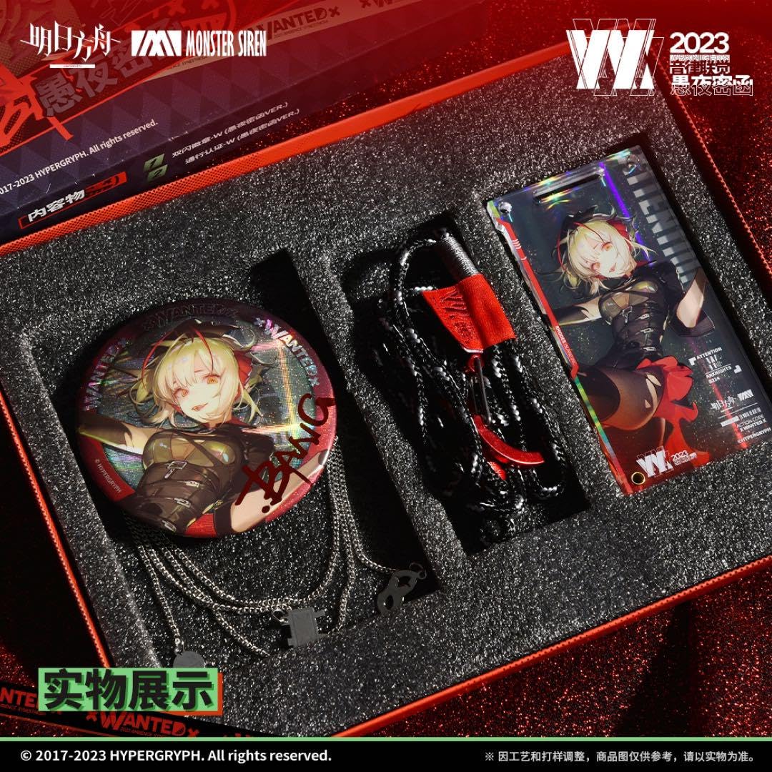 Amazon.co.jp: アークナイツ 音律聯覚2023wanted w 怪盗セット 通行