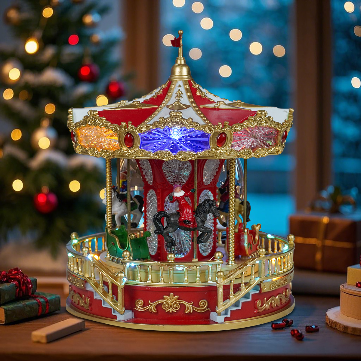 HOLIDAY CAROUSEL ホリデーカルーセル クリスマス サンタ HOLIDAY