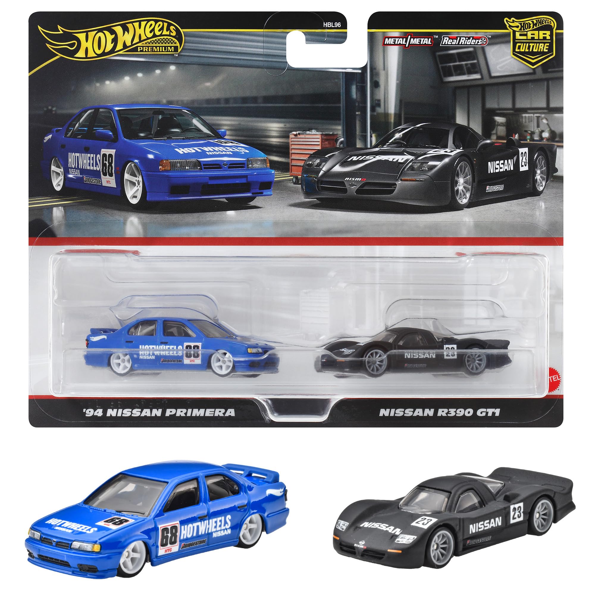 Amazon | ホットウィール(Hot Wheels) プレミアム 2パック 日産 R390