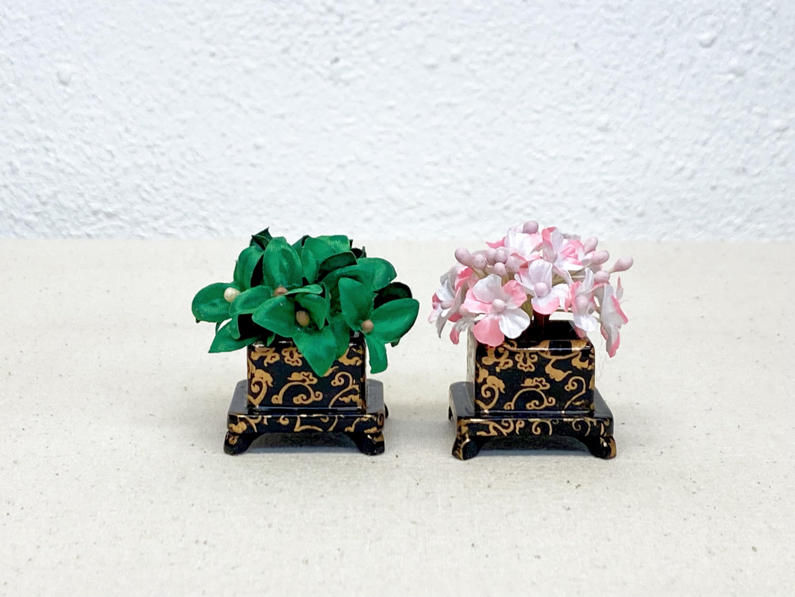 Amazon | 雛人形 雛道具 18 弥生 桜橘 唐草模様 ひな道具 雛飾り