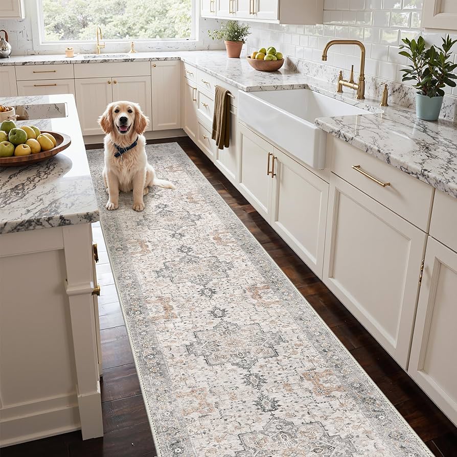 Amazon.com: GENIMO 3x12 Runner Rugs for Hallway, Machine Washable