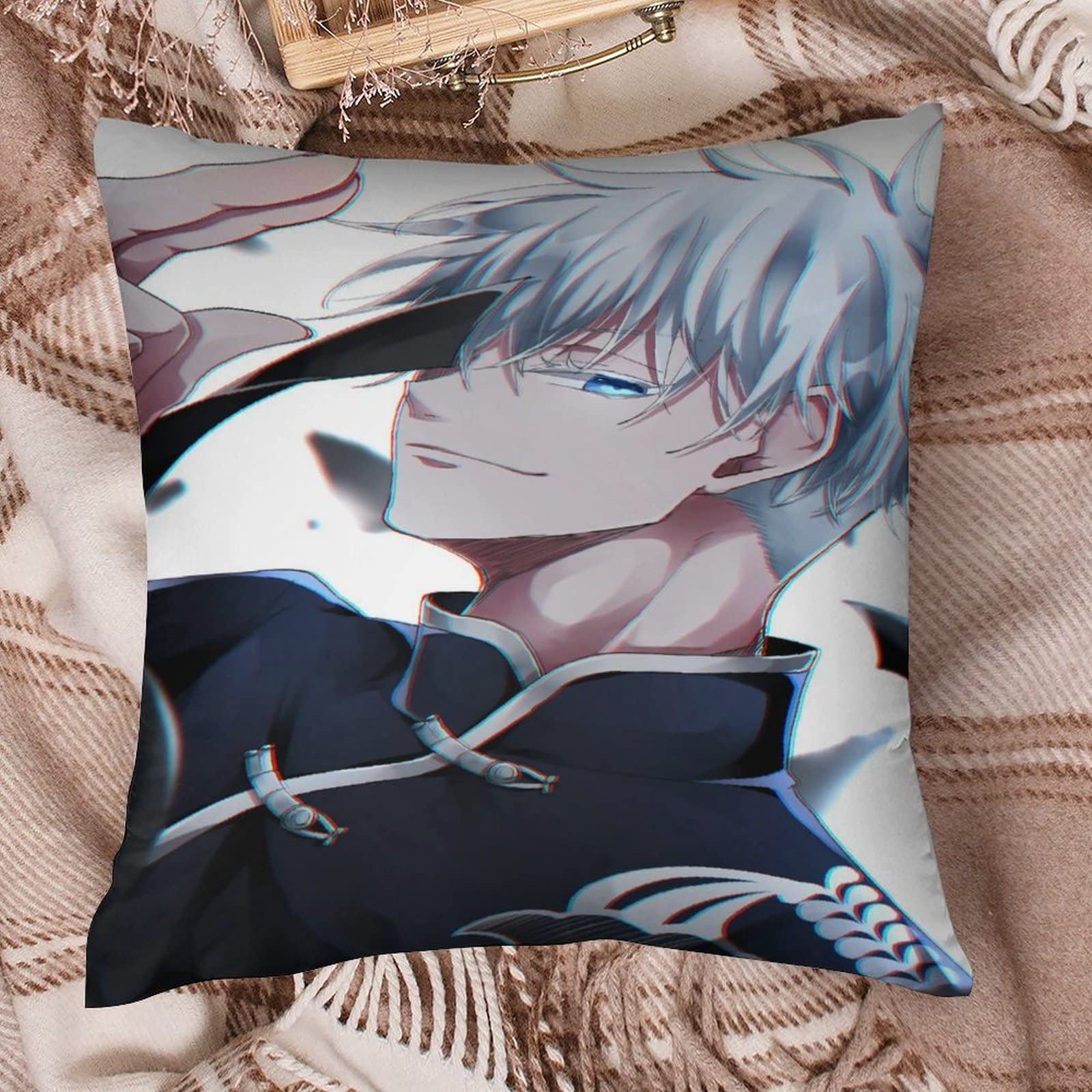 Amazon｜呪術-廻戦 五条悟抱き枕カバー クッションカバー 枕カバー