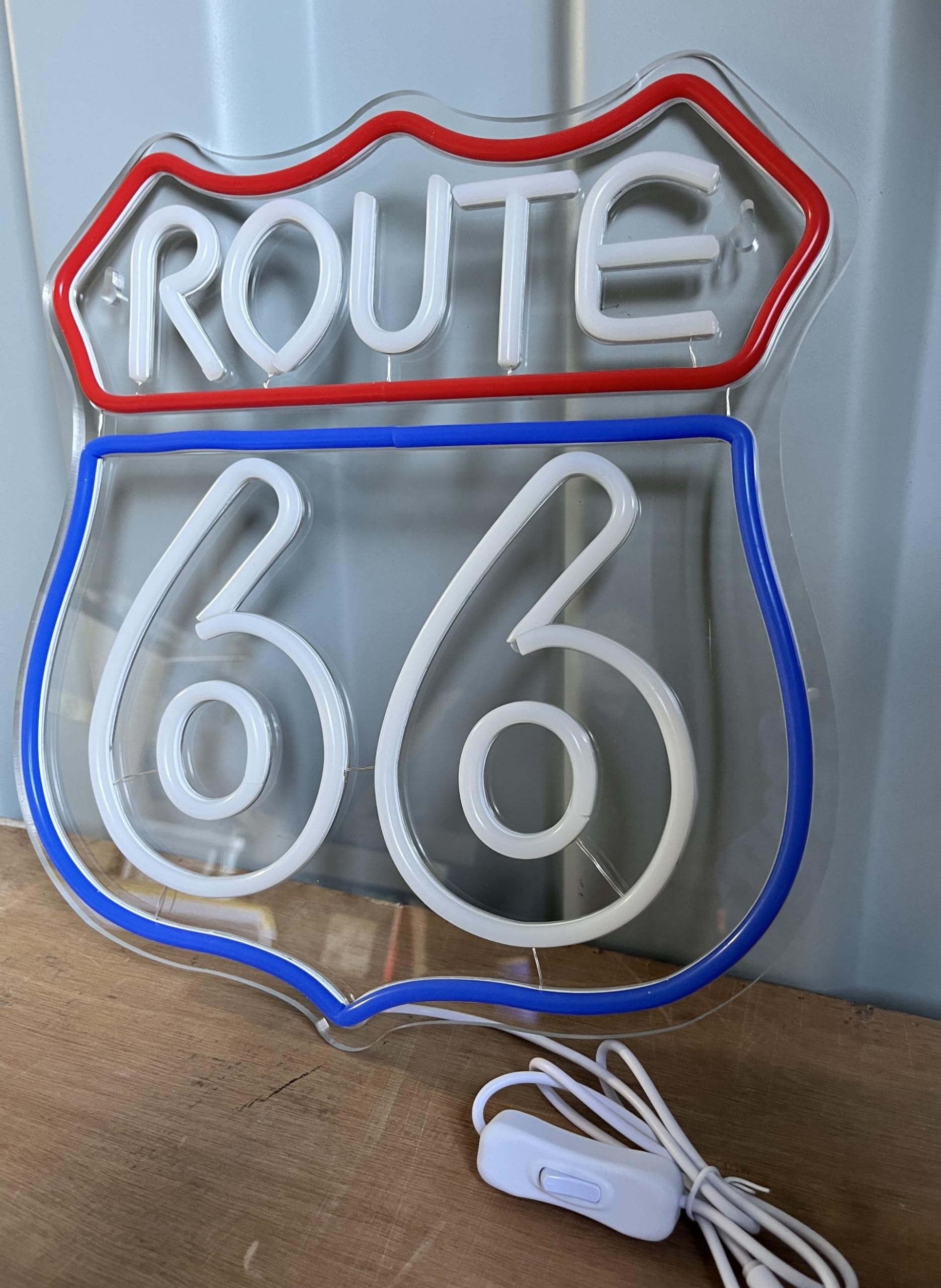 Amazon.co.jp: 特大 ROUTE66 ルート66 LED ライト ネオンサイン サイン