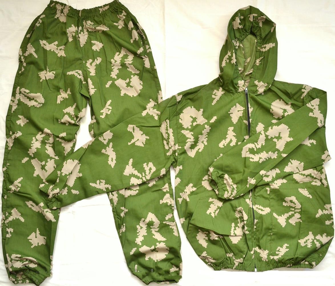 Amazon.co.jp: ロシア軍 空挺部隊(VDV) 迷彩服 （上下セット）52-54