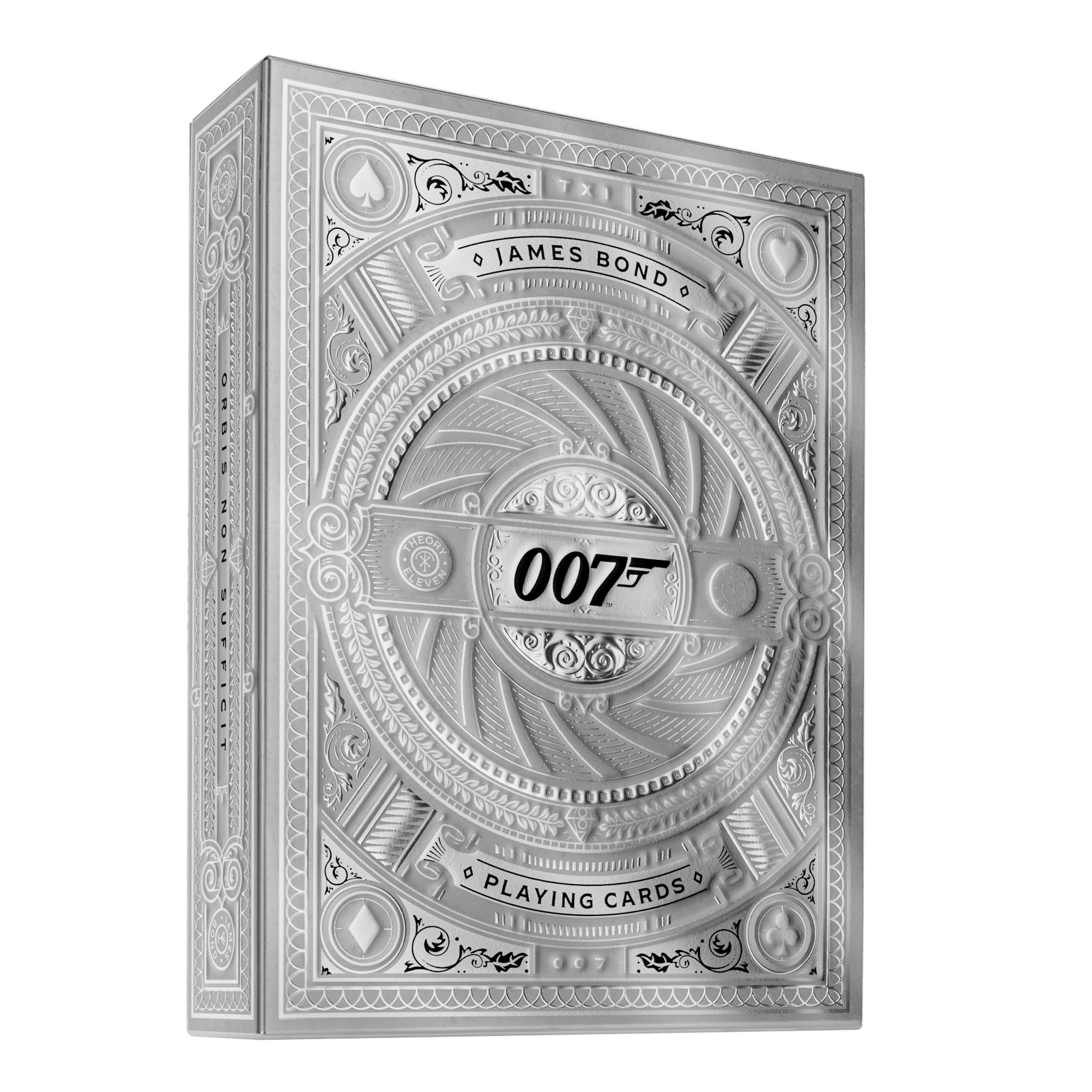 Amazon.com: theory11 James Bond Silver Edition Playing Cards, 007