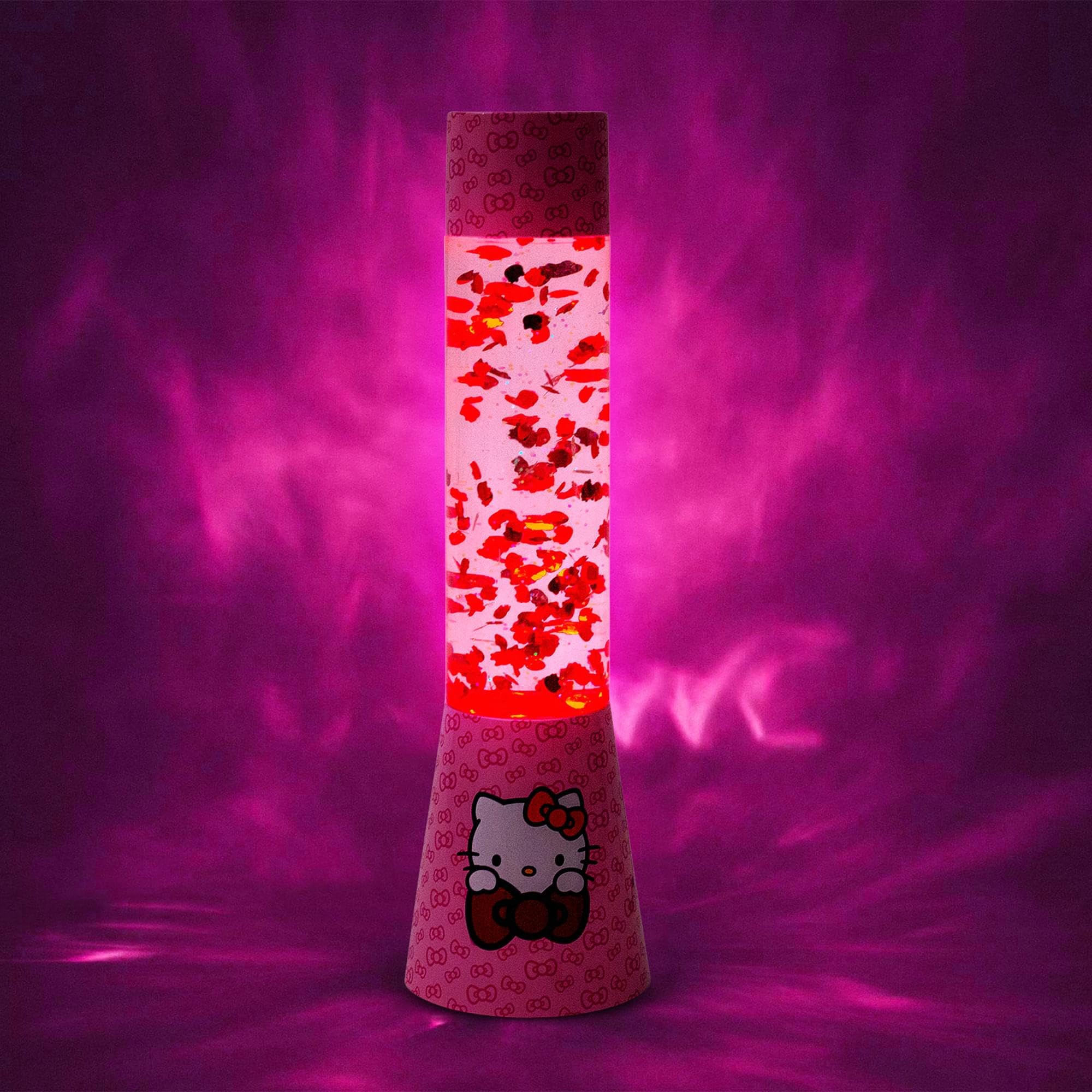Ukonic Sanrio Hello Kitty Glitter Motion Mood Light | Nightstand