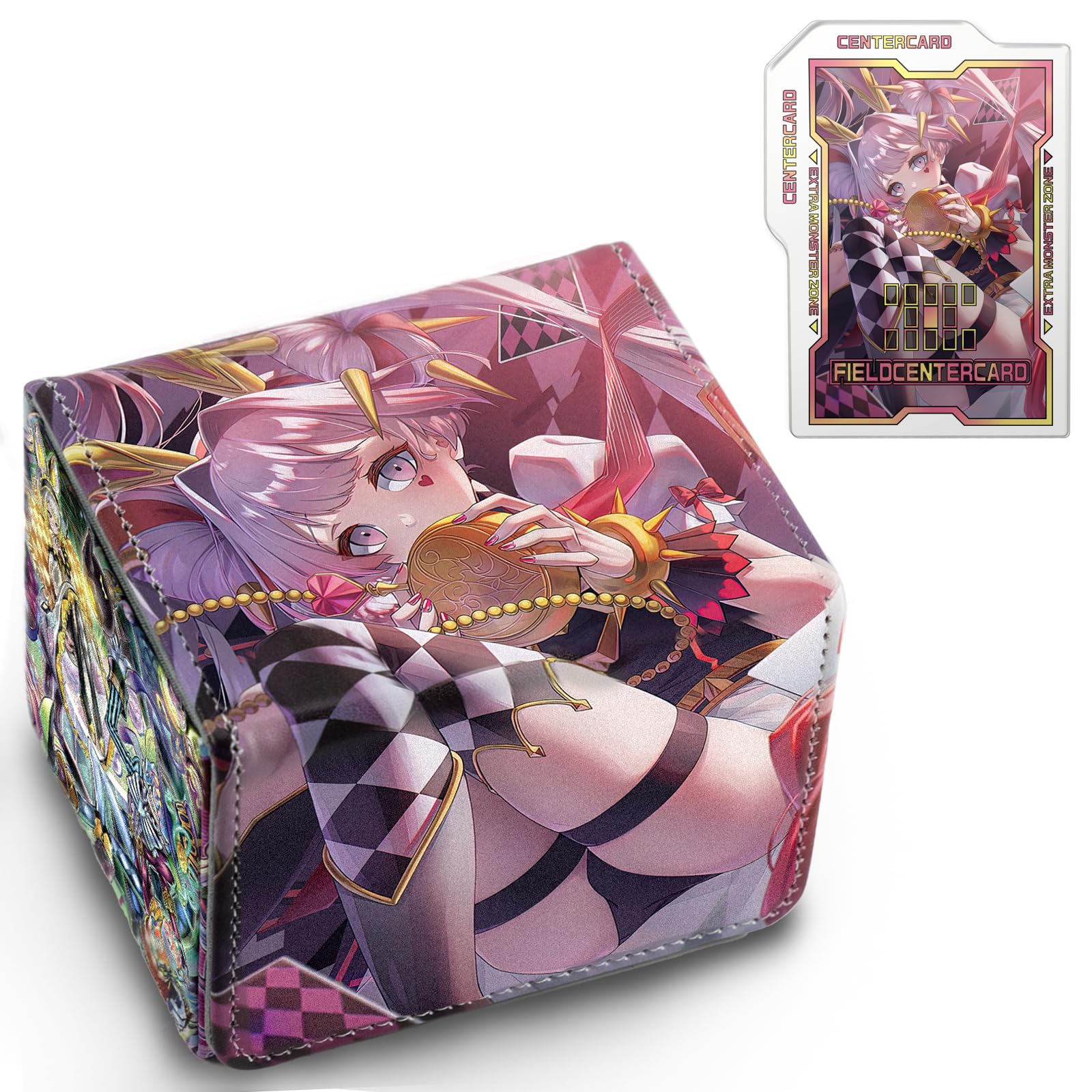 Amazon.com: sabermaster Card Deck Box Fits for YGO MTG,100+ Card