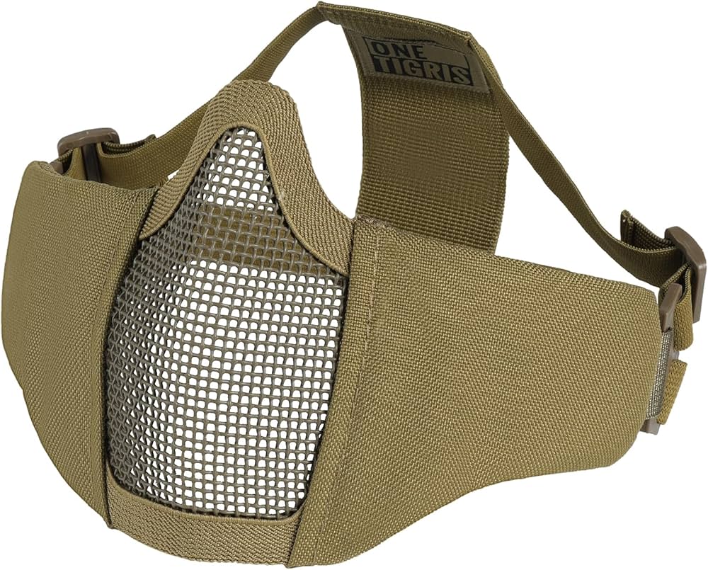 Amazon.co.jp: OneTigris サバイバルゲーム用フェイスマスク 曇らない