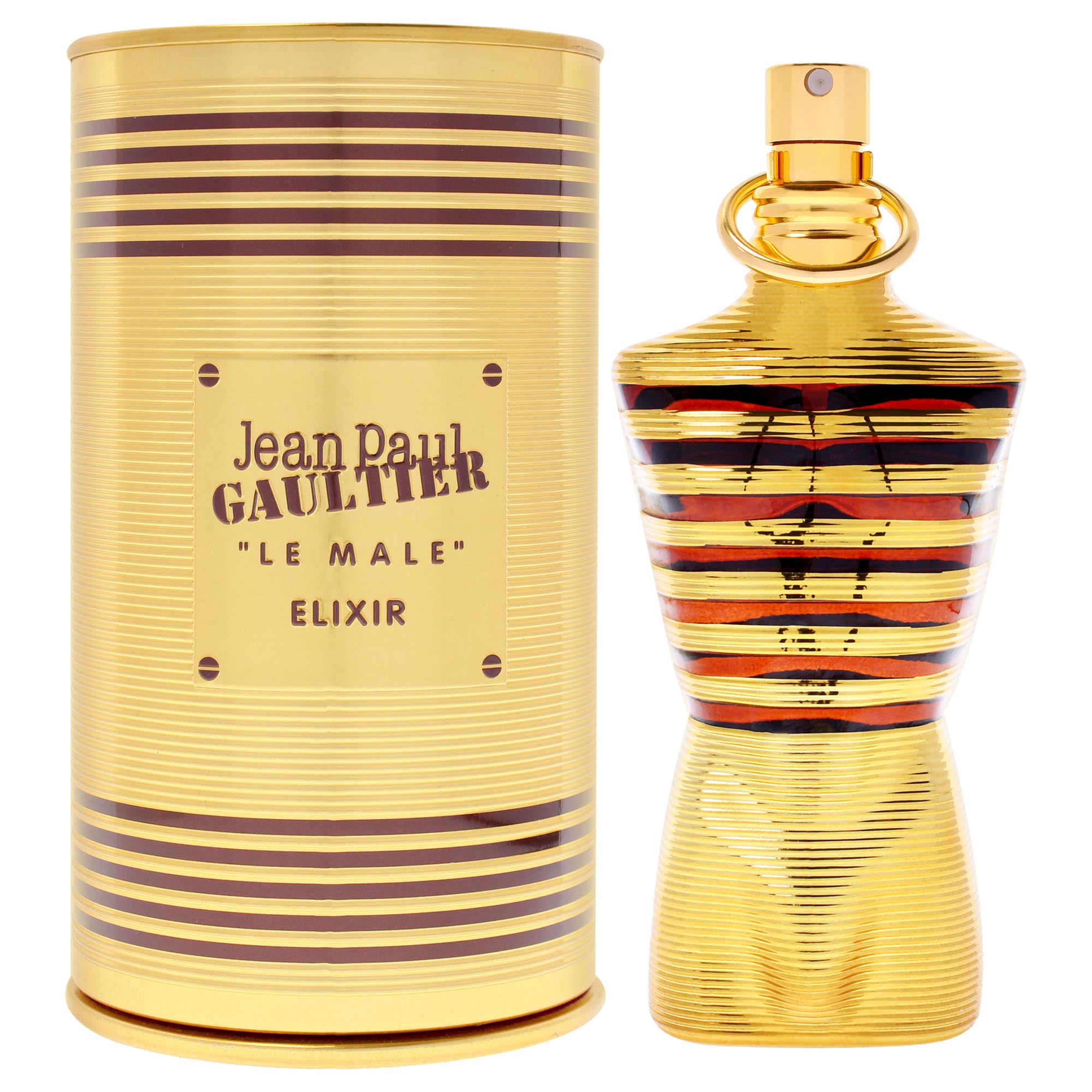 Amazon.com : Jean Paul Gaultier Le Male Elixir Parfum (2.5 fl oz