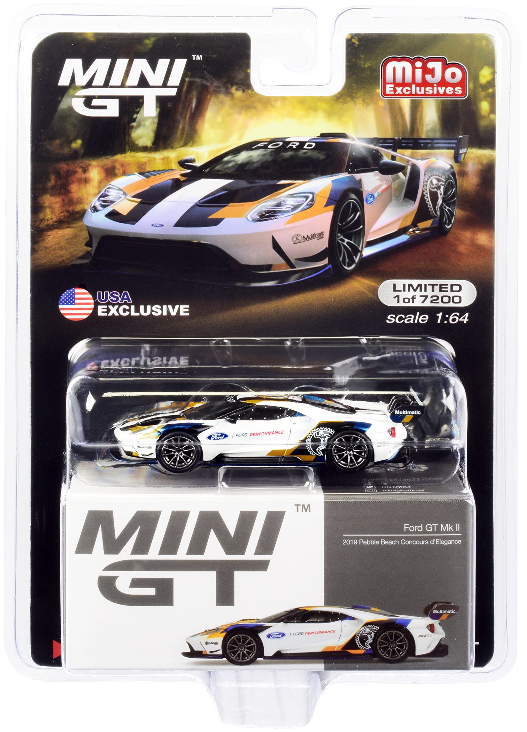 Amazon | TrueScale Miniatures MINI GT 1/64 フォード GT Mk II