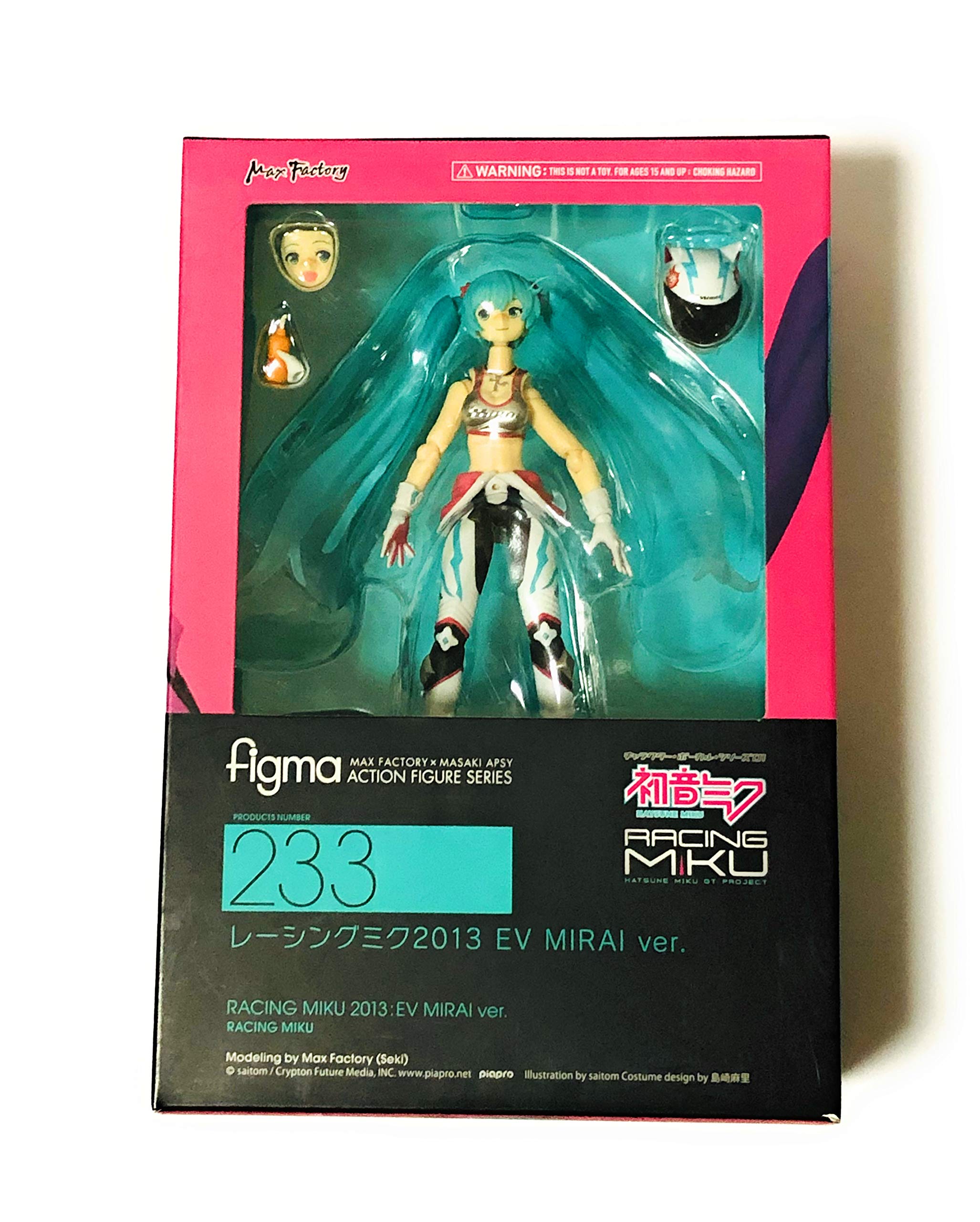 Amazon.co.jp: figma レーシングミク レーシングミク2013 EV MIRAI ver