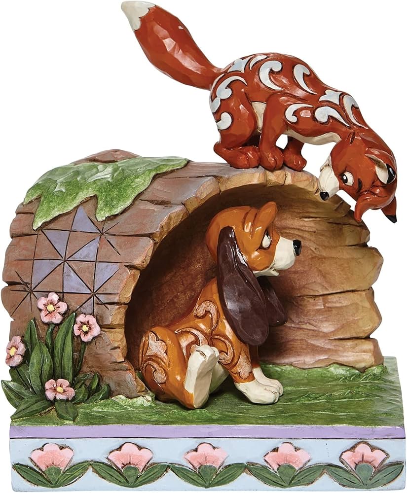 Amazon.com: Enesco Disney Traditions by Jim Shore The Fox and The
