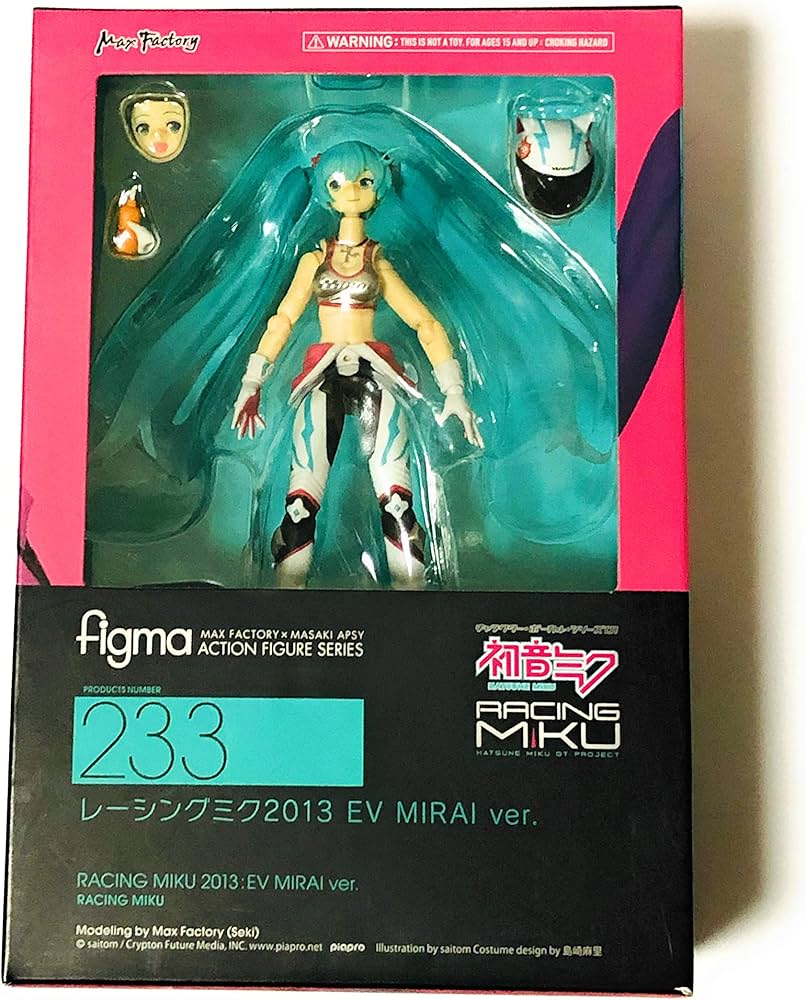 Max Factory Good Smile Racing Miku 2013 Figma (EV Mirai Version