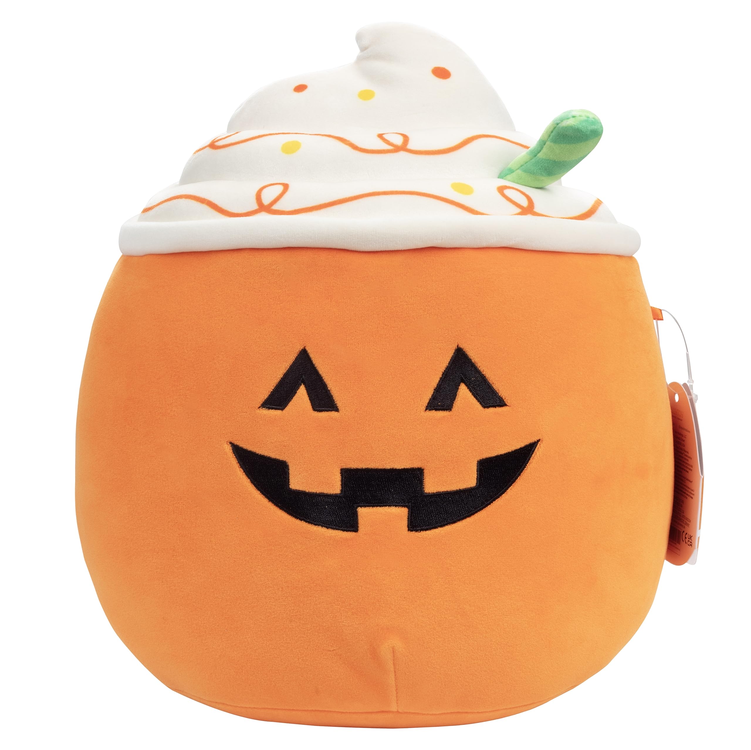Amazon.com: Squishmallows 10-Inch Lester The Pumpkin Spiced Latte