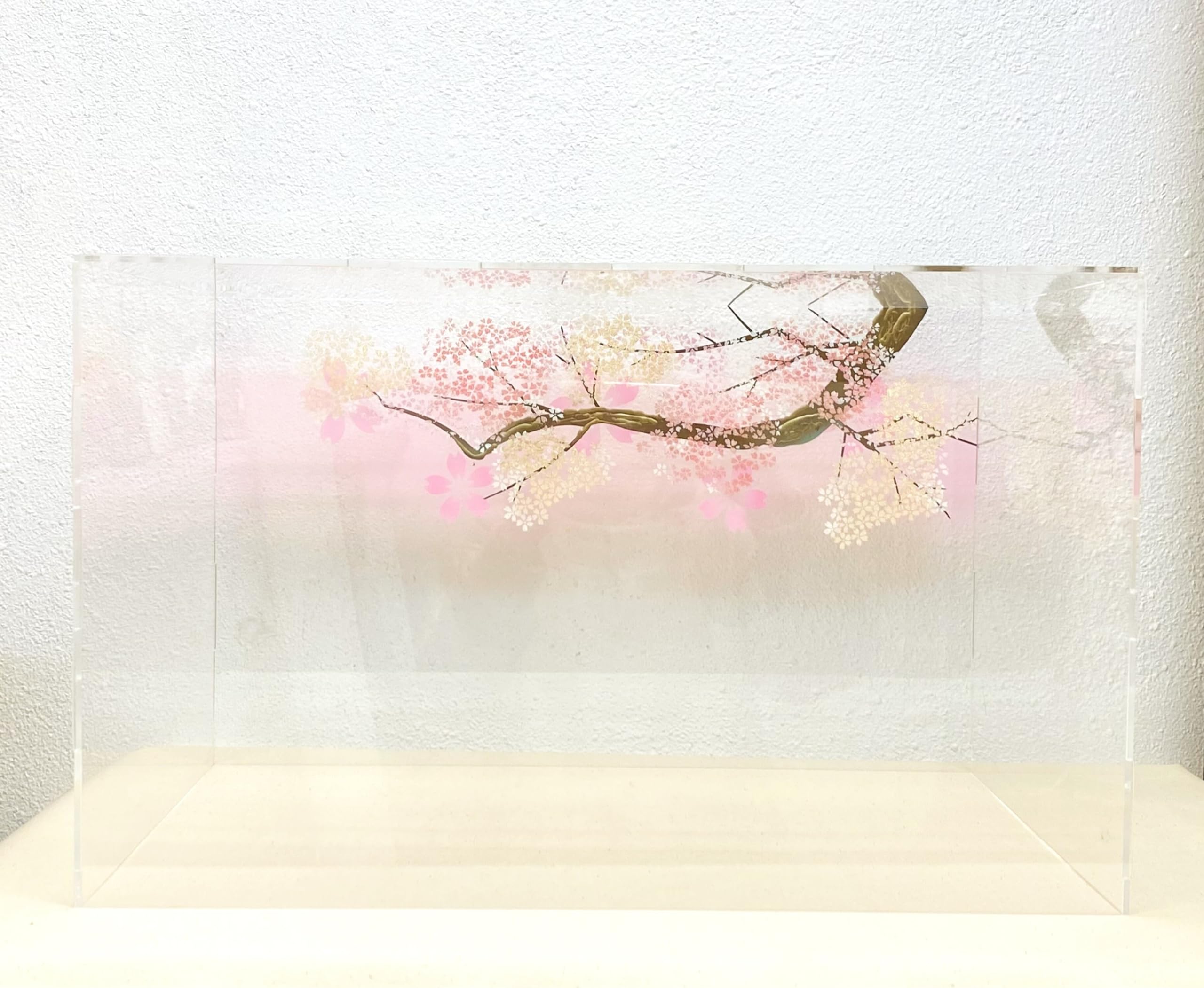 Amazon | 雛人形 飾り道具のみ アクリルカバー 桜／枝付ケースのみ