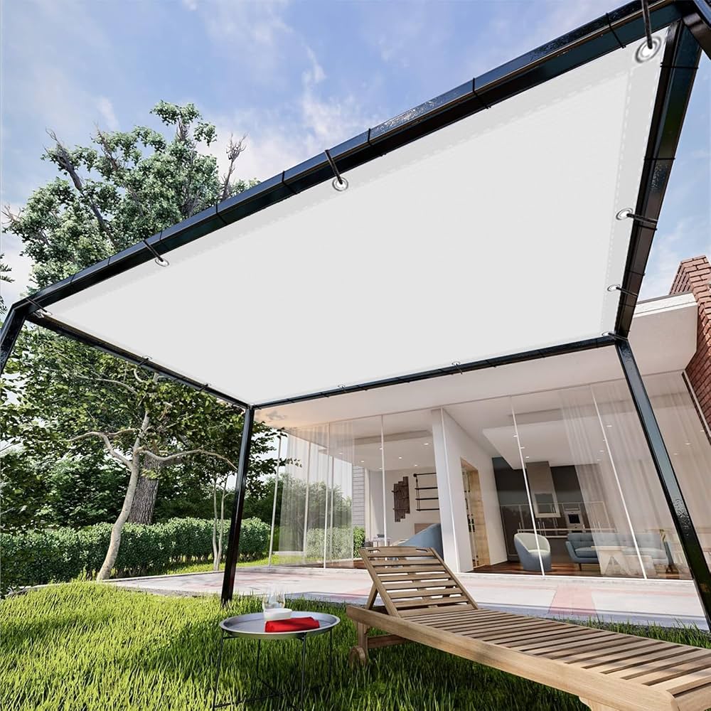 Amazon.co.jp: 日除けシェード 庭 サンシェード 1.5 x 3.8 m 簡単設置