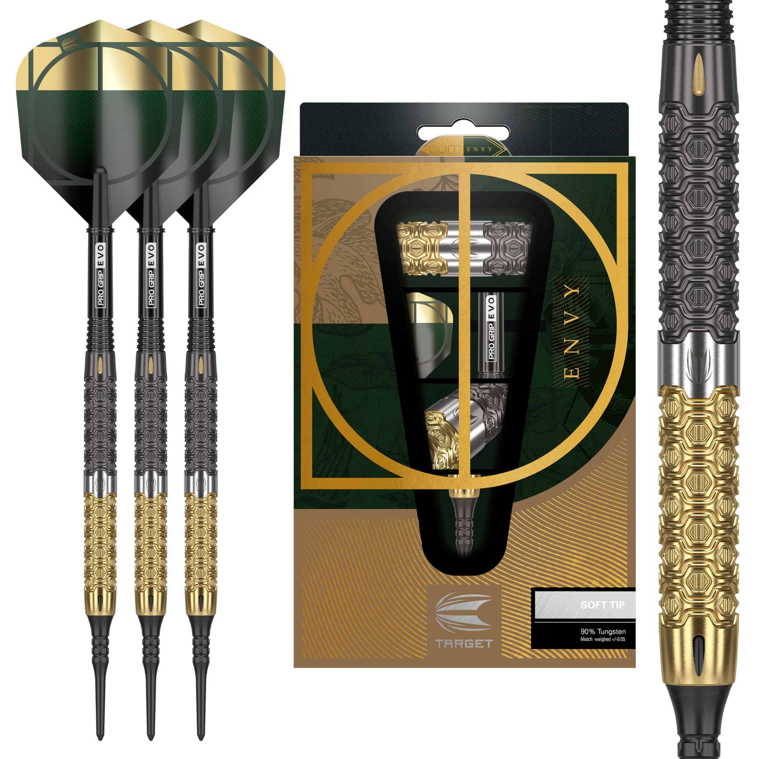 Amazon.co.jp: TARGET Darts Cult Envy 10 21G 90%タングステンソフト