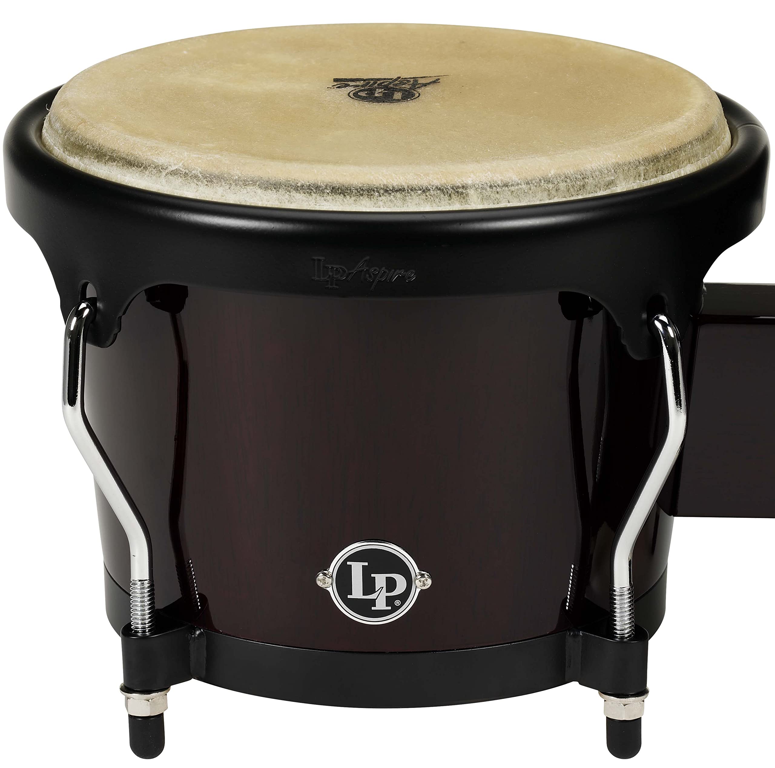 Amazon.com: Lp Lpa601 Aspire Oak Bongos With Black Hardware Dark
