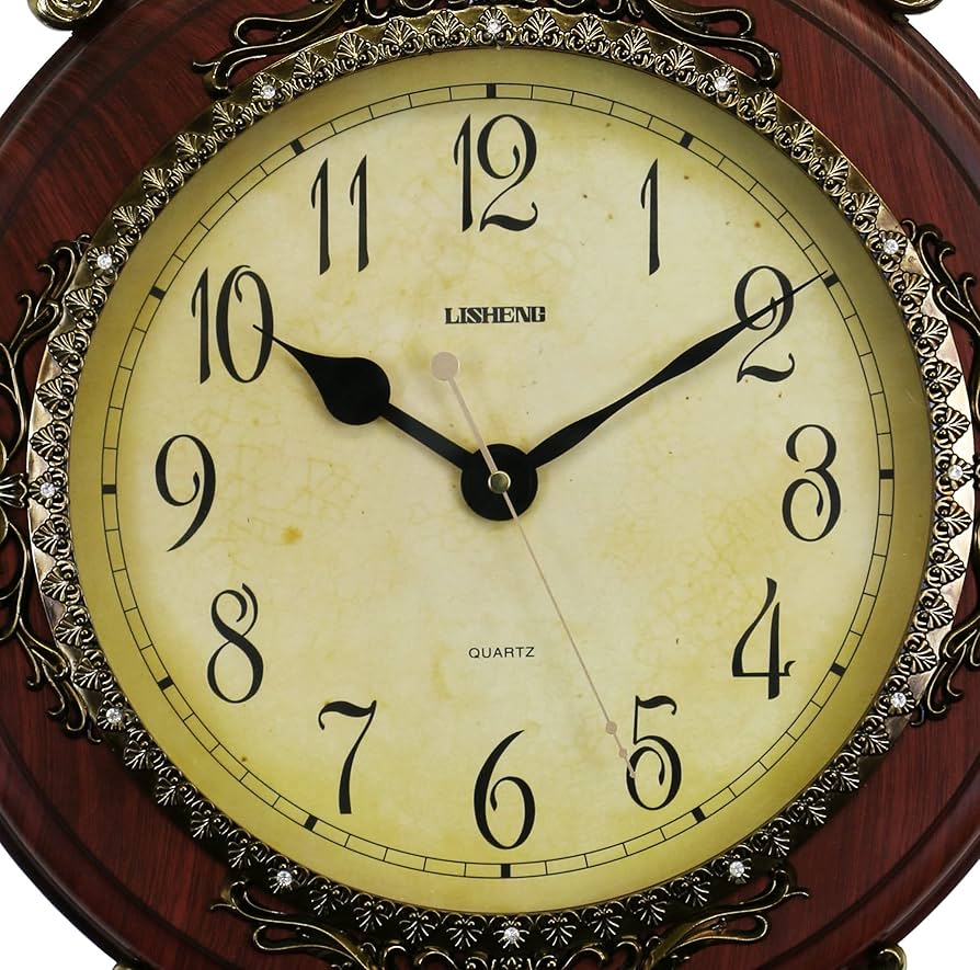 Amazon.com: Victorian Style Ornate Pendulum Wall Clock : Home