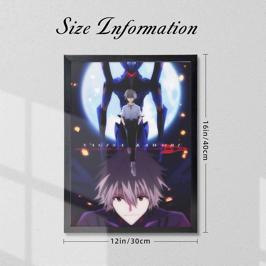 Amazon.co.jp: アートポスター 新世紀エヴァンゲリオン 渚カヲル EVA