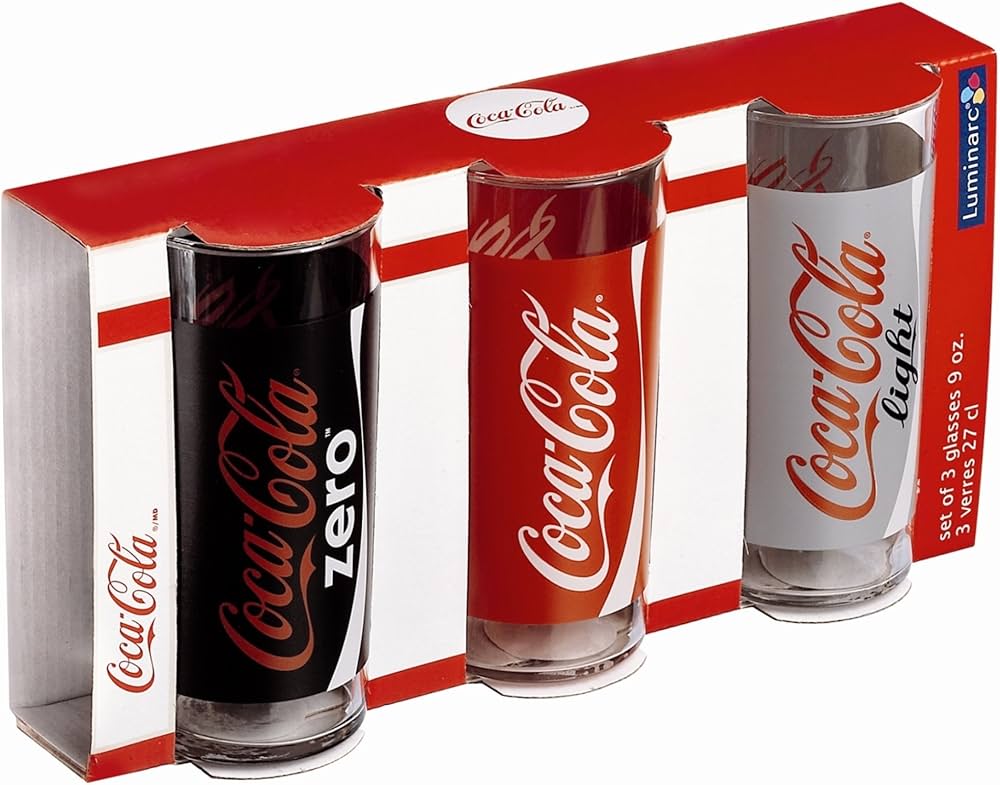 Coca-Cola Mix Cola orijinal – 3 kavanoz Zero – Light yeni : Amazon