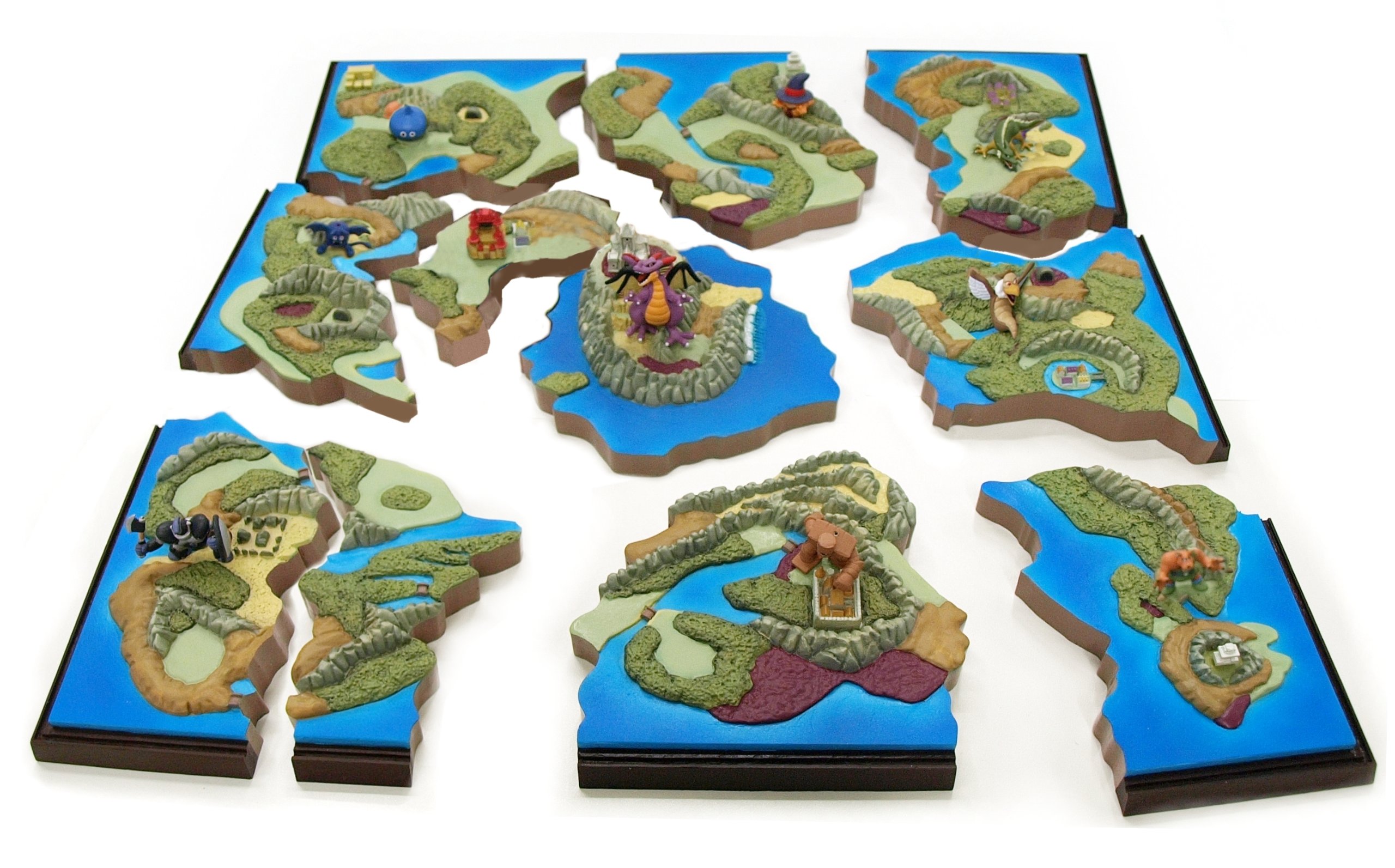 Amazon.co.jp: ドラゴンクエスト 誕生25周年記念 マップジオラマ