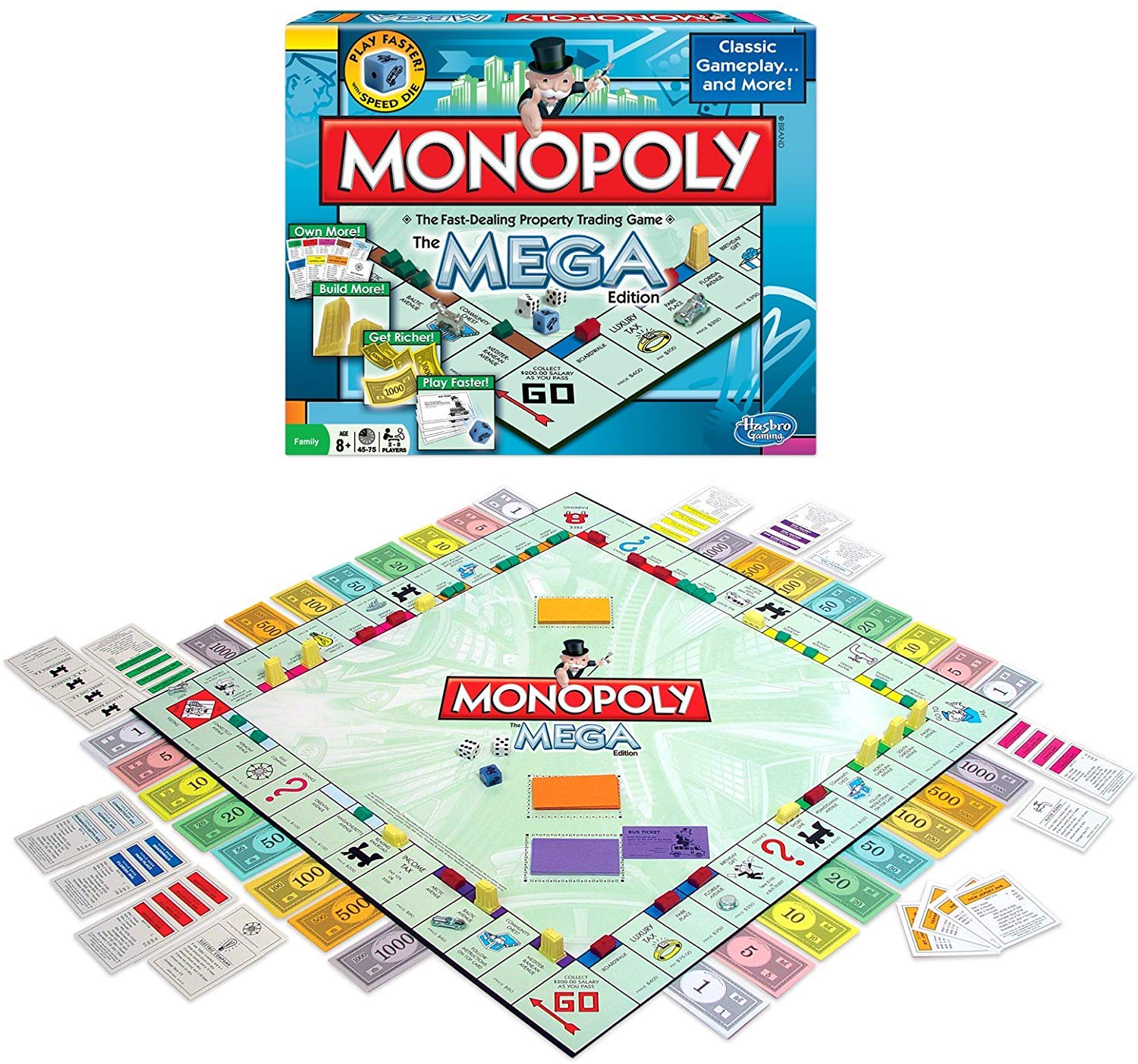 Amazon.co.jp: Monopoly The Mega Edition [並行輸入品] : おもちゃ