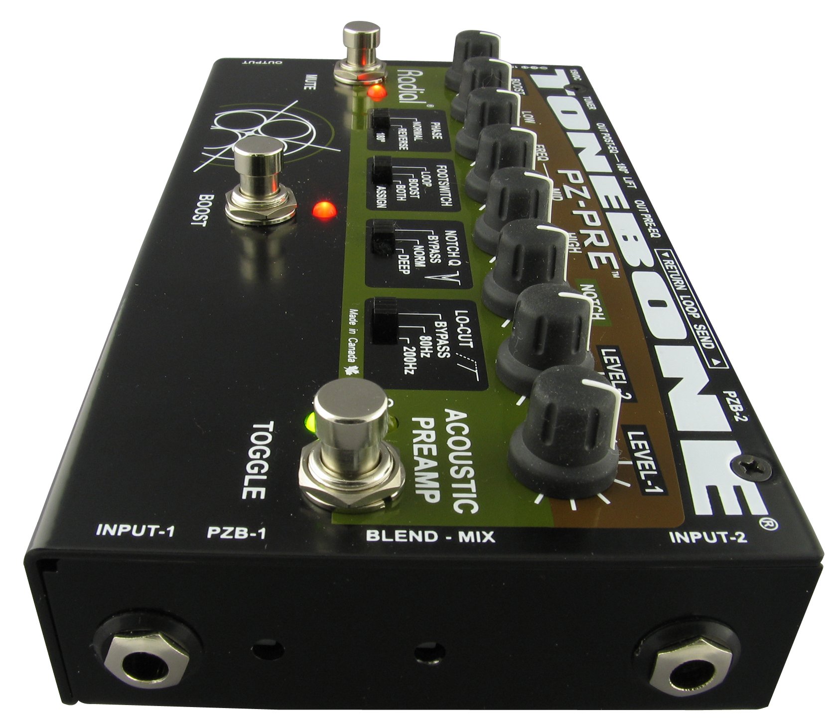 Amazon.com: Radial Tonebone PZ-Pre Acoustic Preamp : Musical