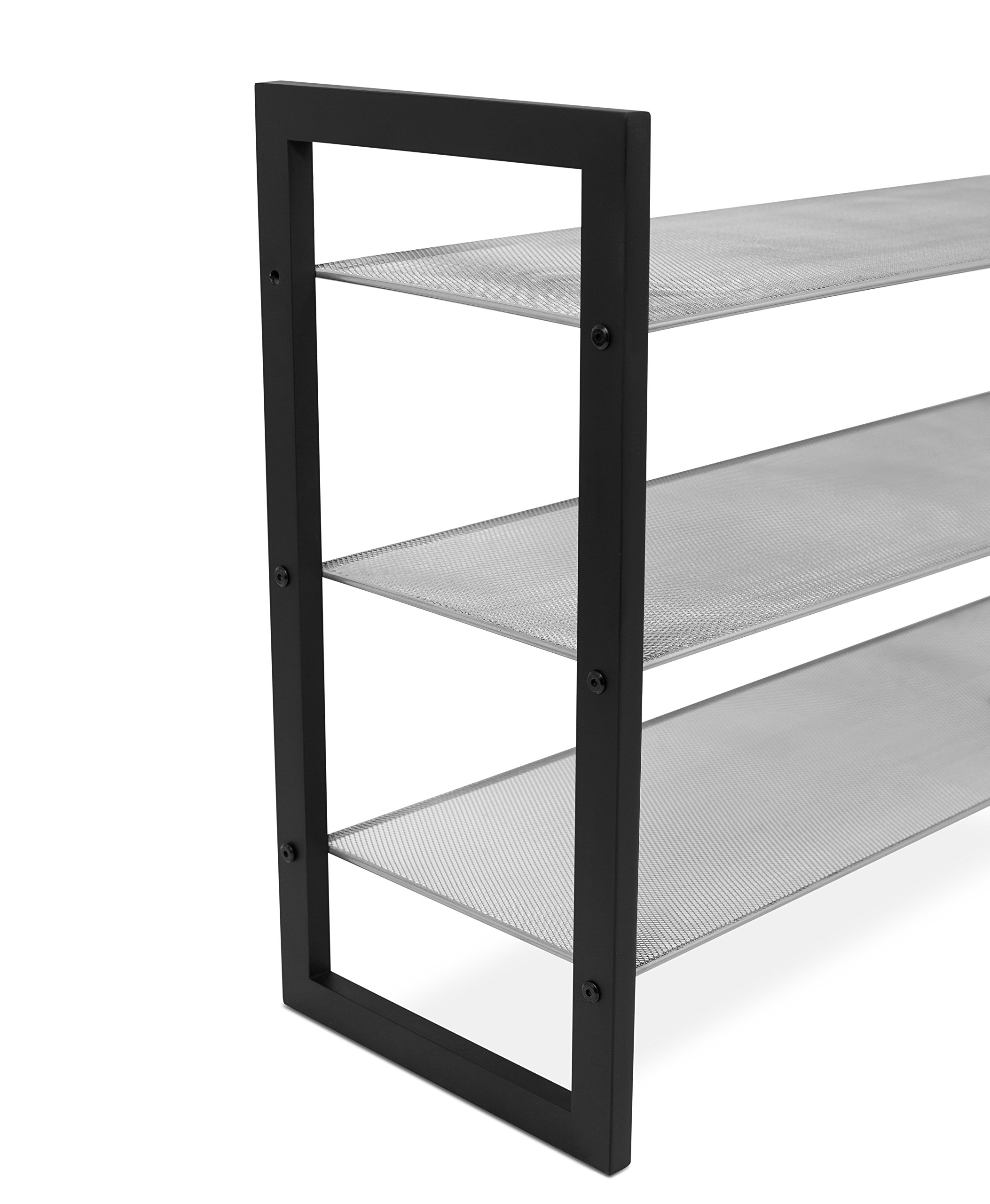 Amazon｜インターネット市場最高のメッシュ シューズラック 3-Tier