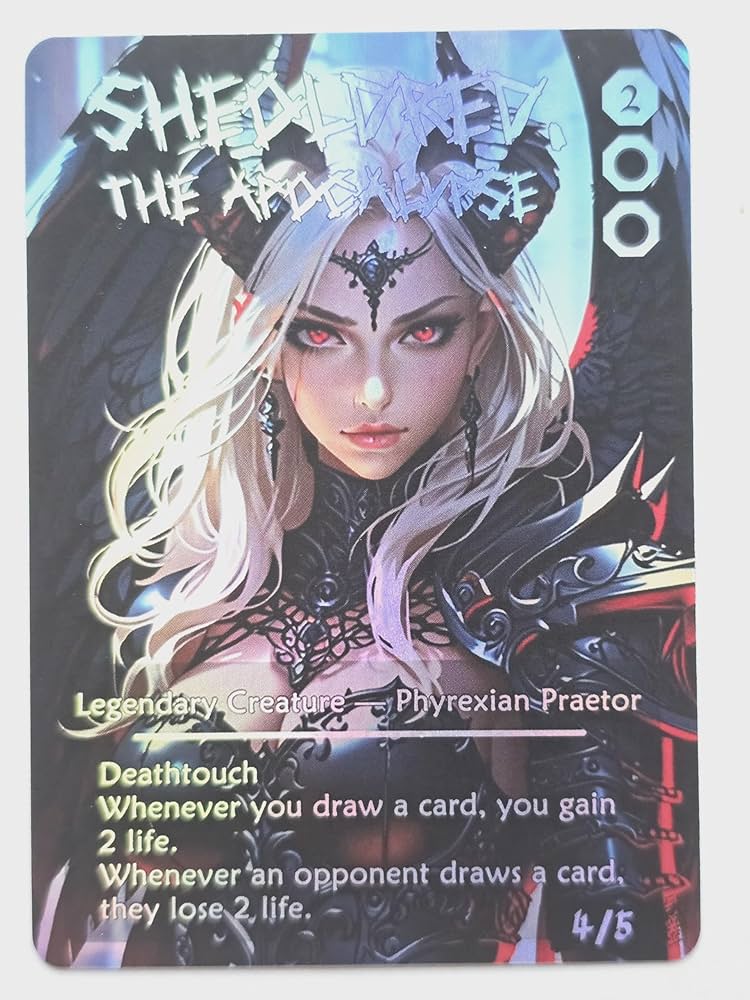 Waifu Sheoldred, The Apocalypse 01 Foil - Alternative Custom Art