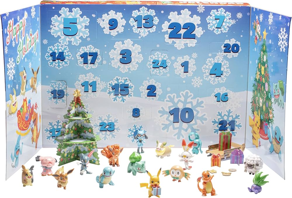 Amazon.co.jp: ポケモン 2024年ホリデーアドベントカレンダー 子供用